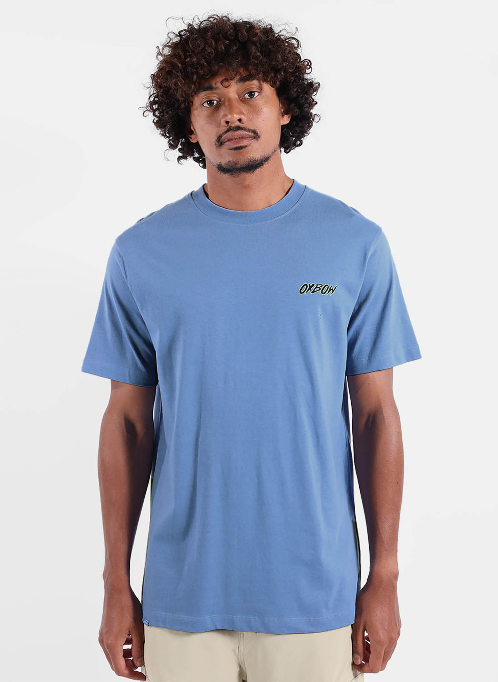 Tee-shirts SYNDICATE homme bleu Oxbow Tee-shirts SYNDICATE homme bleu Bleu
