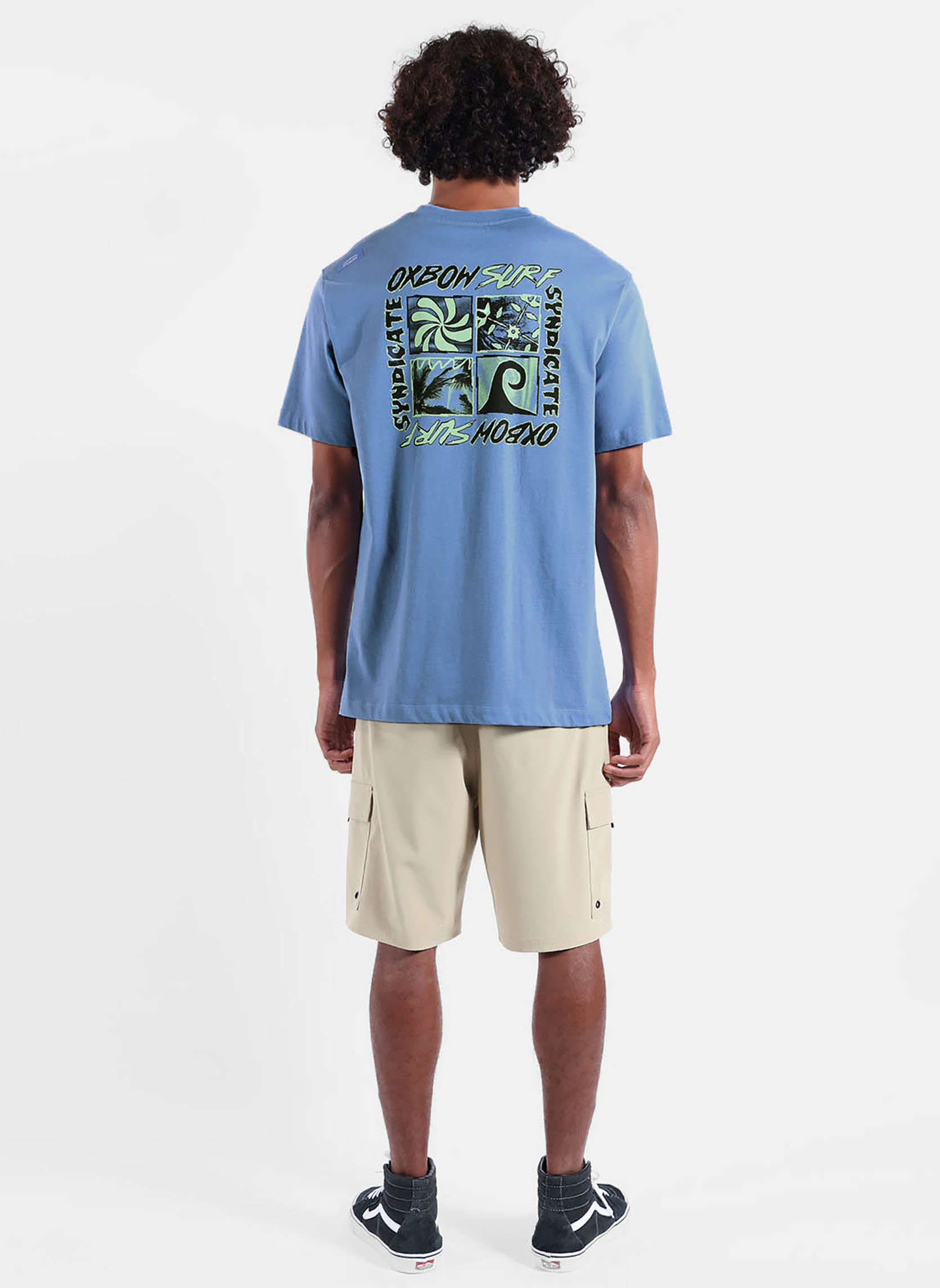 Tee-shirts SYNDICATE homme bleu Oxbow Tee-shirts SYNDICATE homme bleu Bleu