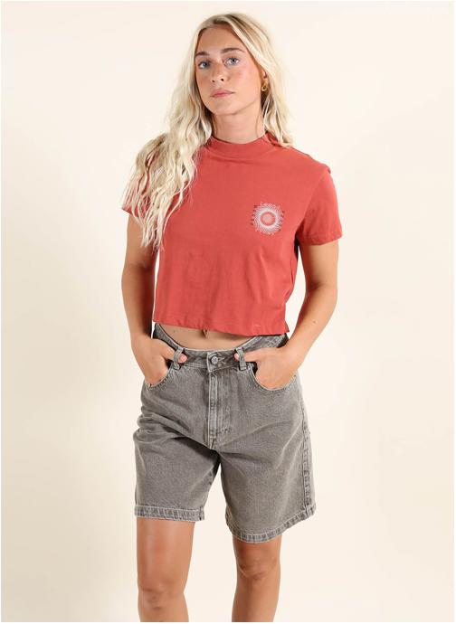 Oxbow Tee-shirts RADIATE femme rouge