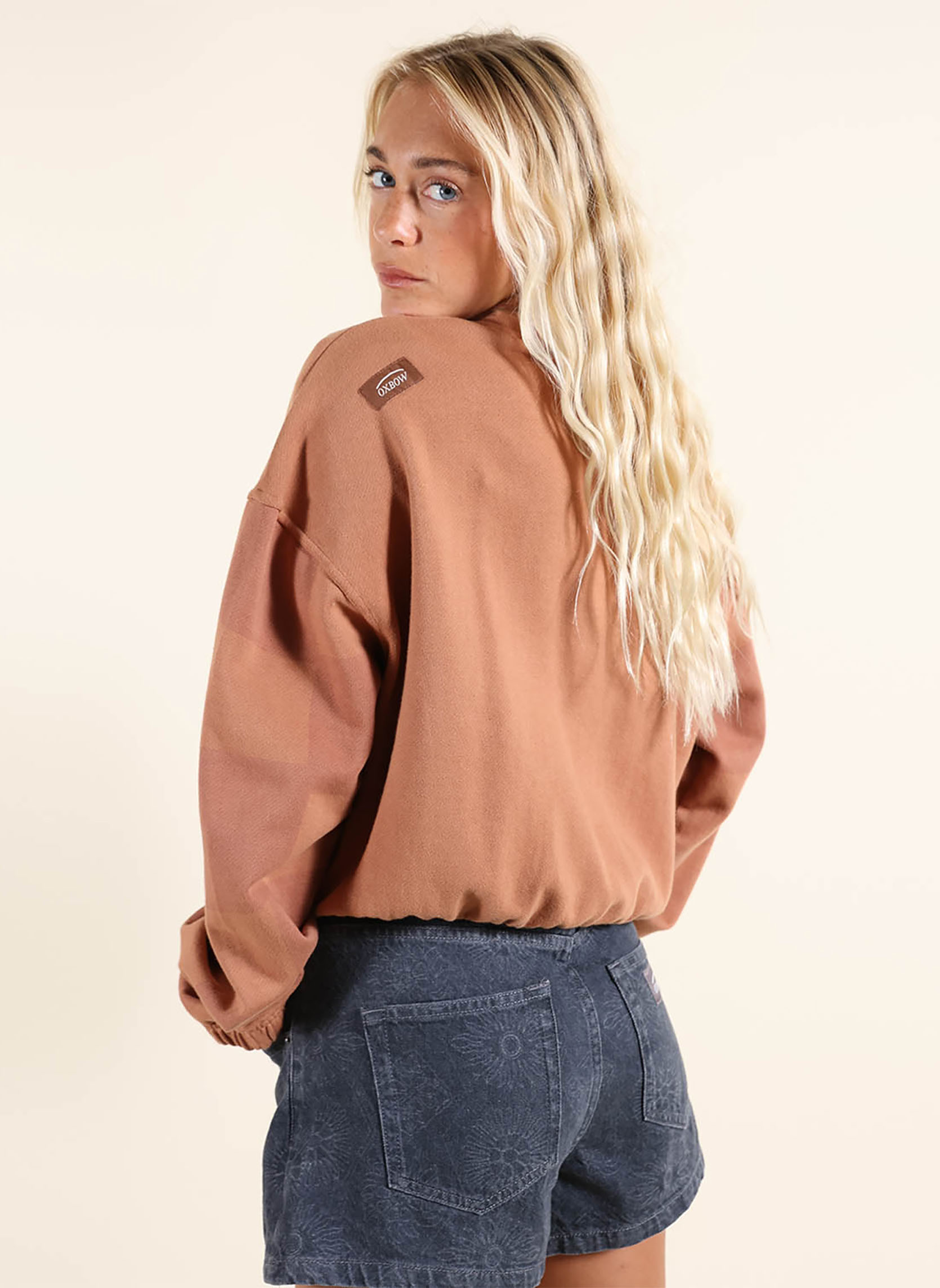 Sweats à capuche SLIDES femme marron Oxbow Sweats à capuche SLIDES femme marron Marron