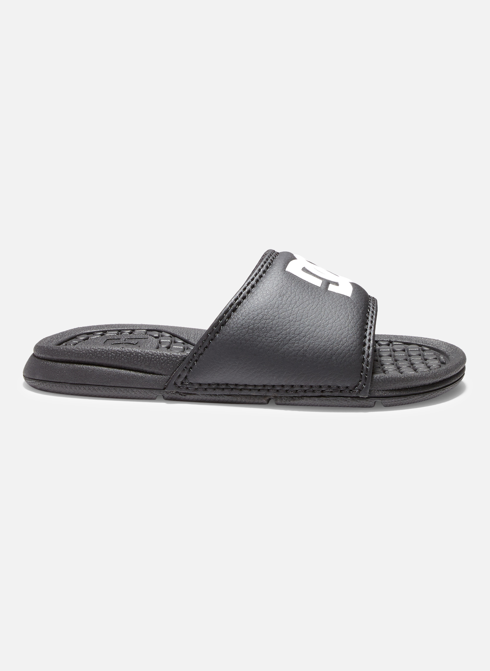 Sandales DC Shoes Bolsa Homme – Confortables Et Résistantes En Cuir Synthétique Et EVA (Noir, Taille 47 EU)
