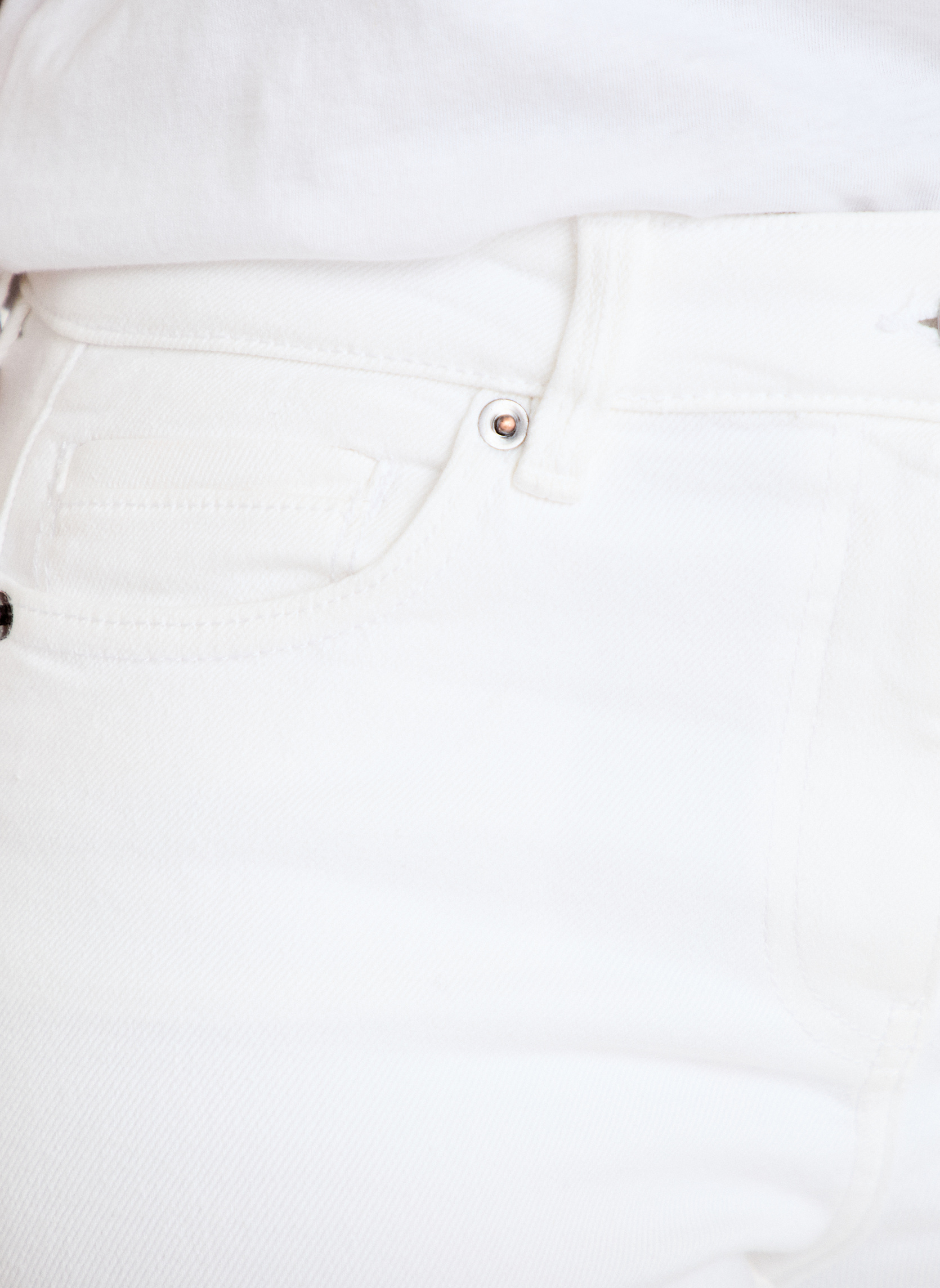 Jeans droit MILANO-PUSH3 femme blanc Cache Cache Jeans droit MILANO-PUSH3 femme blanc Blanc