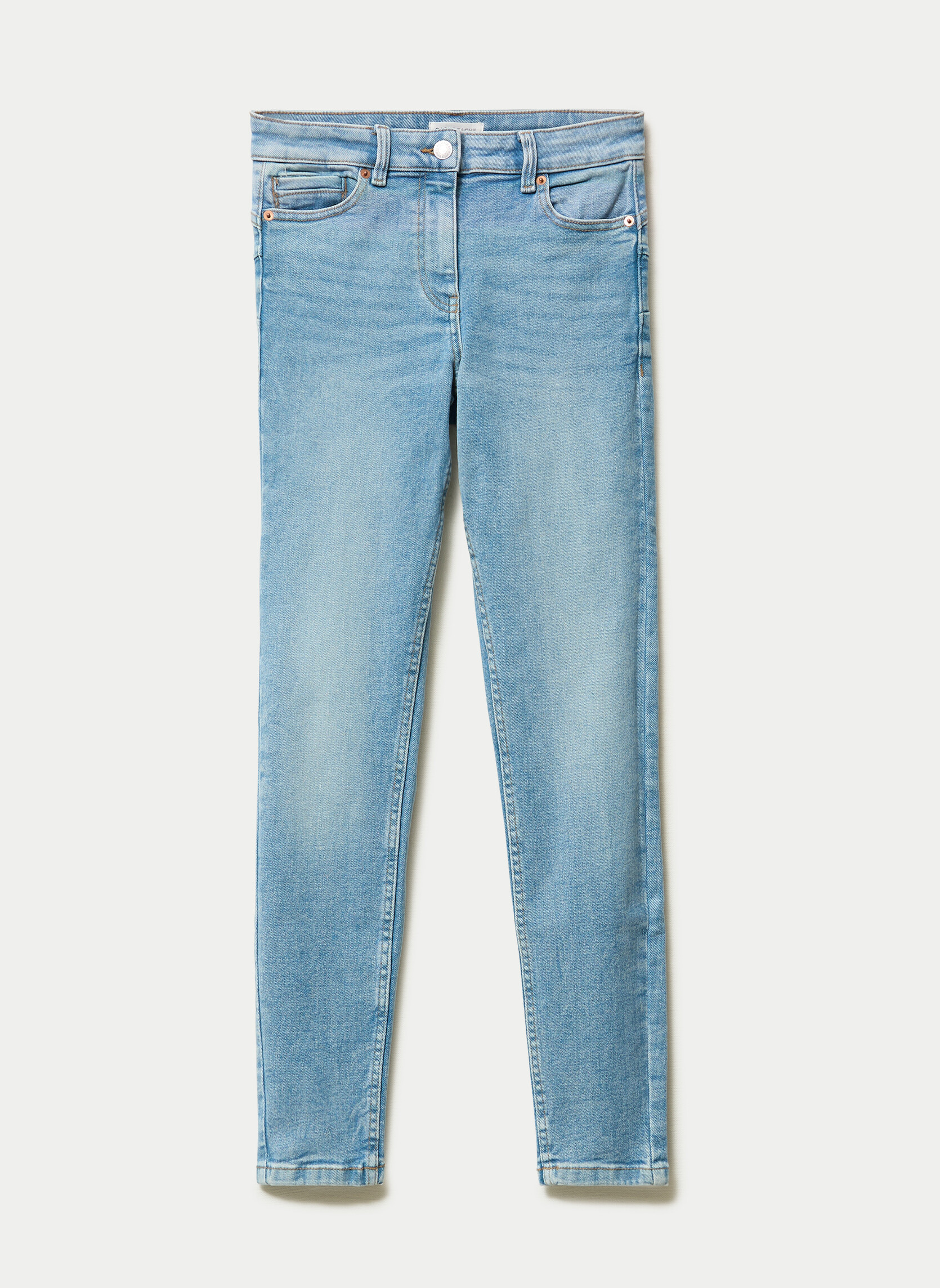 Jeans droit MILANO-PUSH3 femme bleu Cache Cache Jeans droit MILANO-PUSH3 femme bleu Bleu pastel