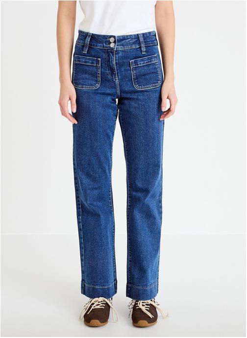 Cache Cache Jeans droit MALOH-PREP femme bleu