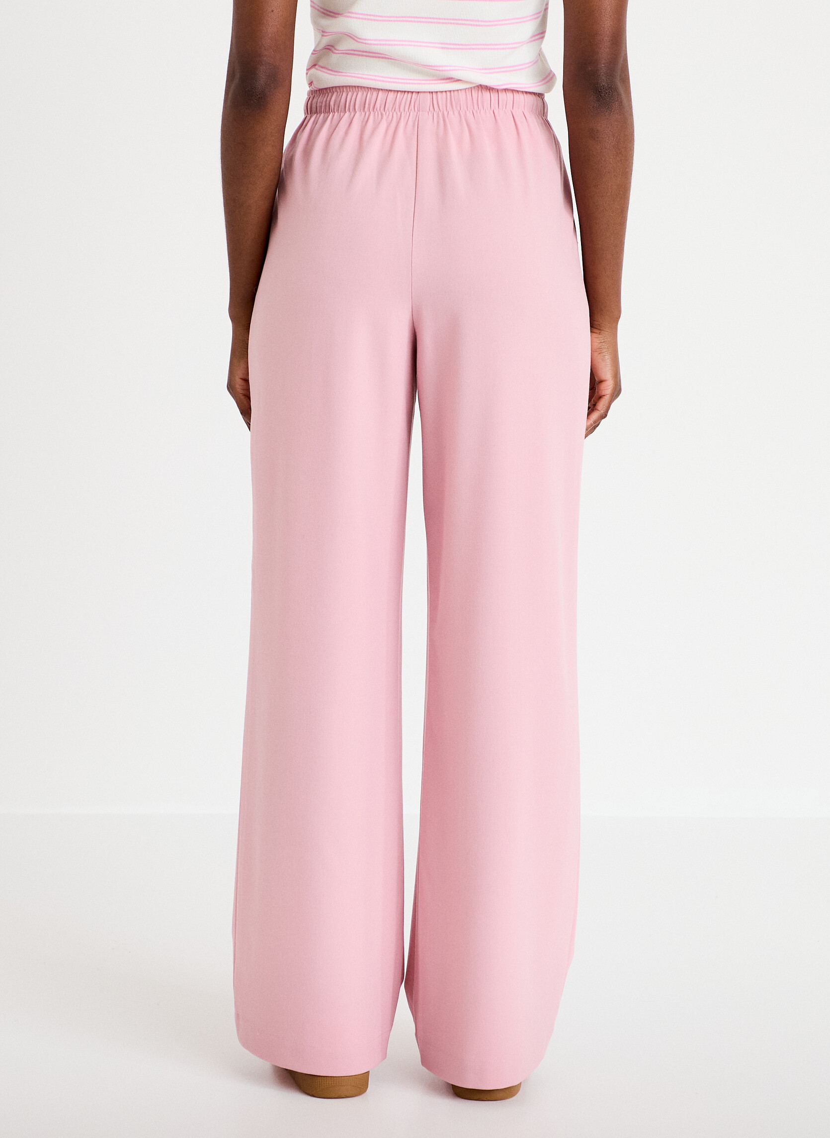 Pantalons droit CITJOGGY femme rose Cache Cache Pantalons droit CITJOGGY femme rose Rose pastel
