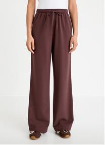 Pantalons droit CITJOGGY femme marron Cache Cache Pantalons droit CITJOGGY femme marron Marron foncé