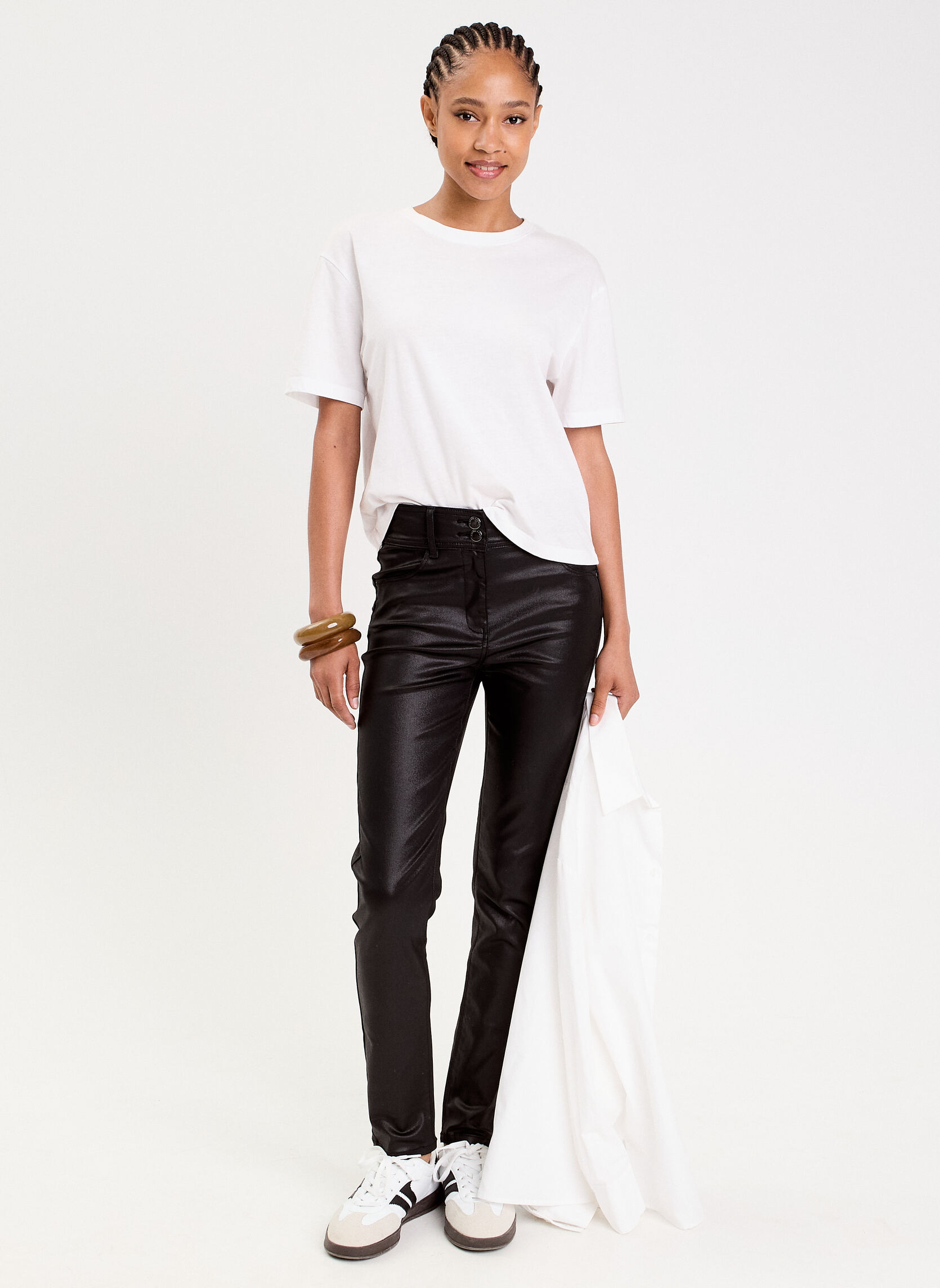 Pantalons droit SHANGNO-DUIZ femme noir Cache Cache Pantalons droit SHANGNO-DUIZ femme noir Noir