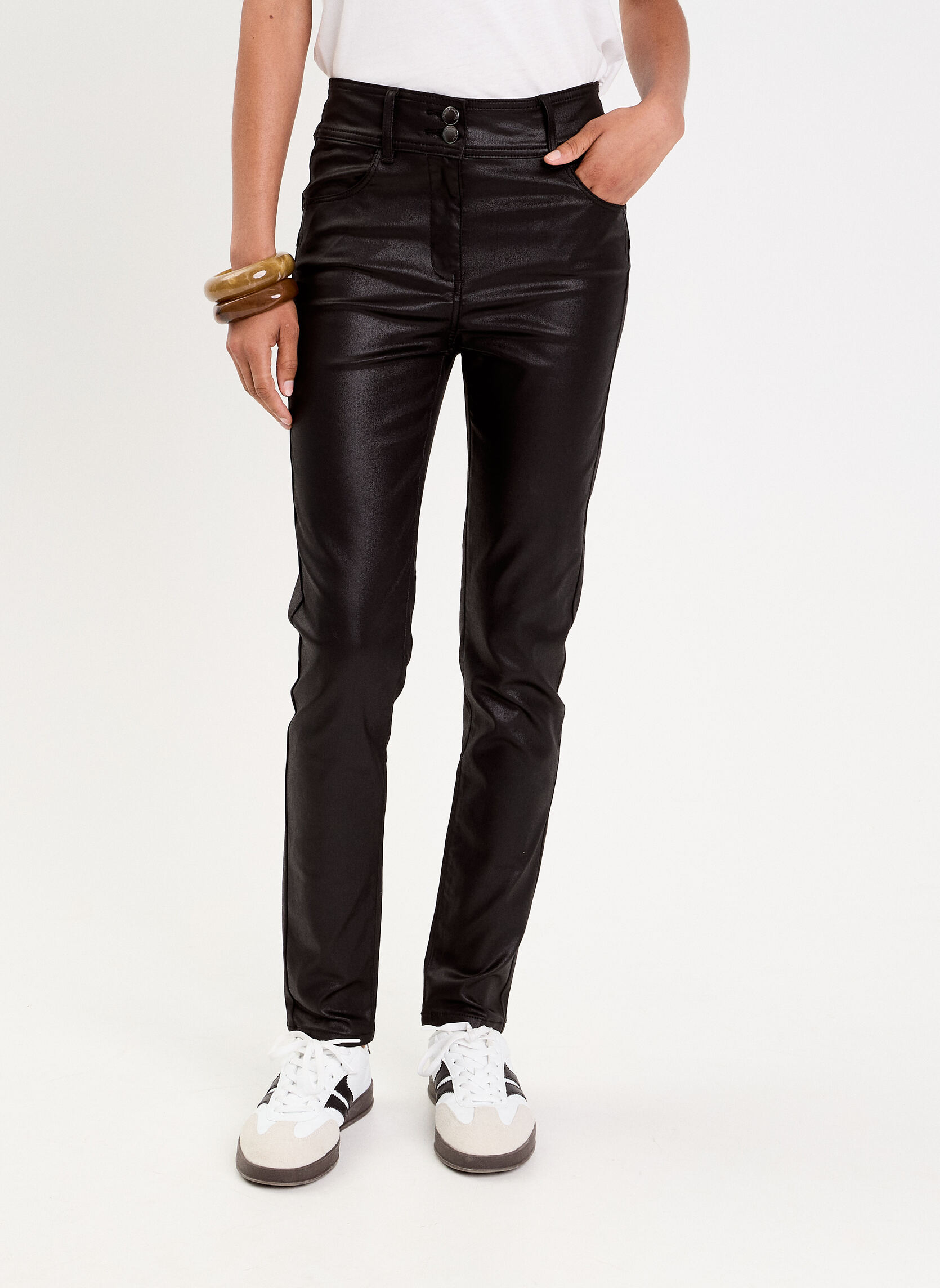 Pantalons droit SHANGNO-DUIZ femme noir Cache Cache Pantalons droit SHANGNO-DUIZ femme noir Noir