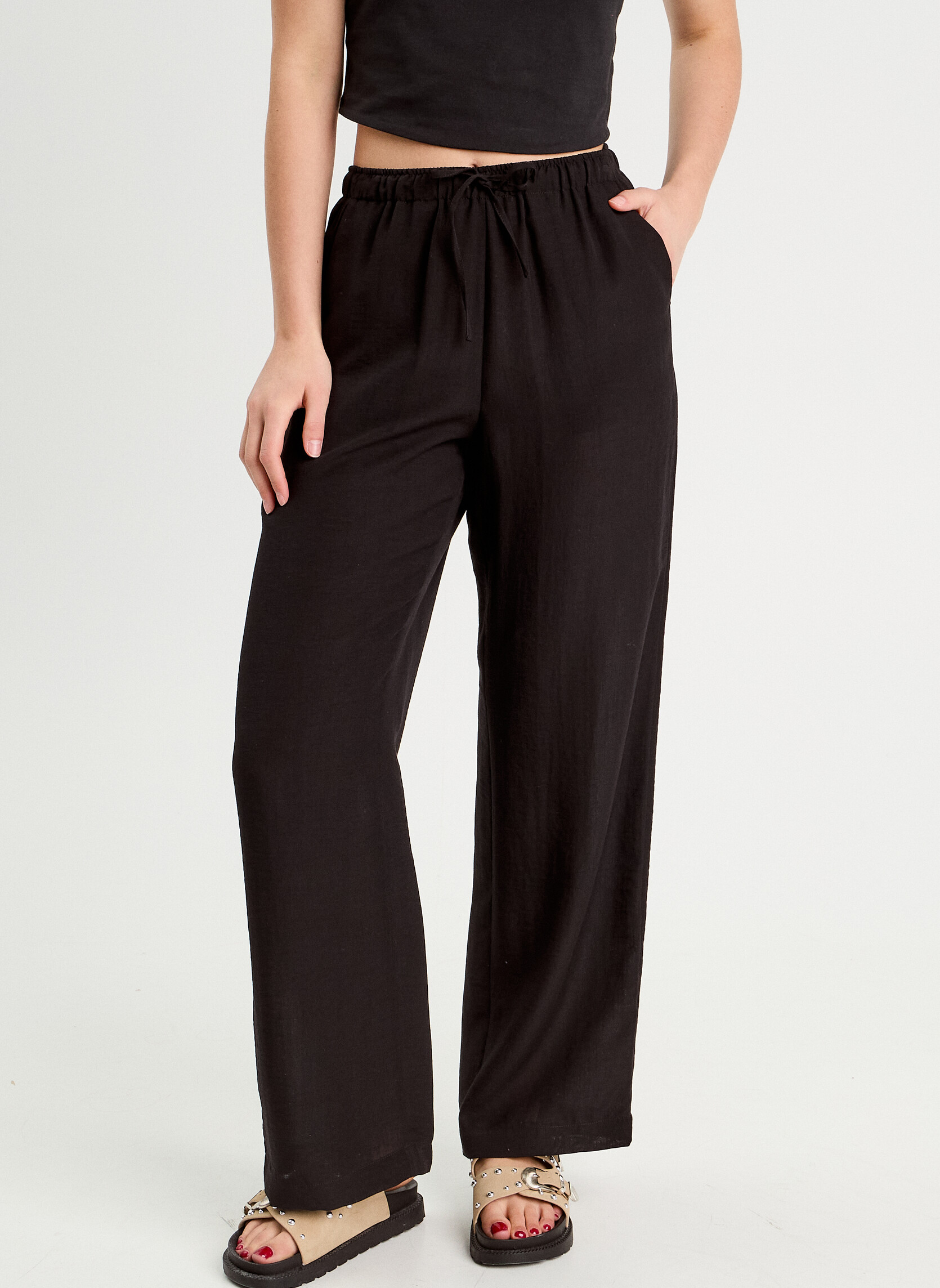 Pantalons droit PANLINWIN femme noir Cache Cache Pantalons droit PANLINWIN femme noir Noir