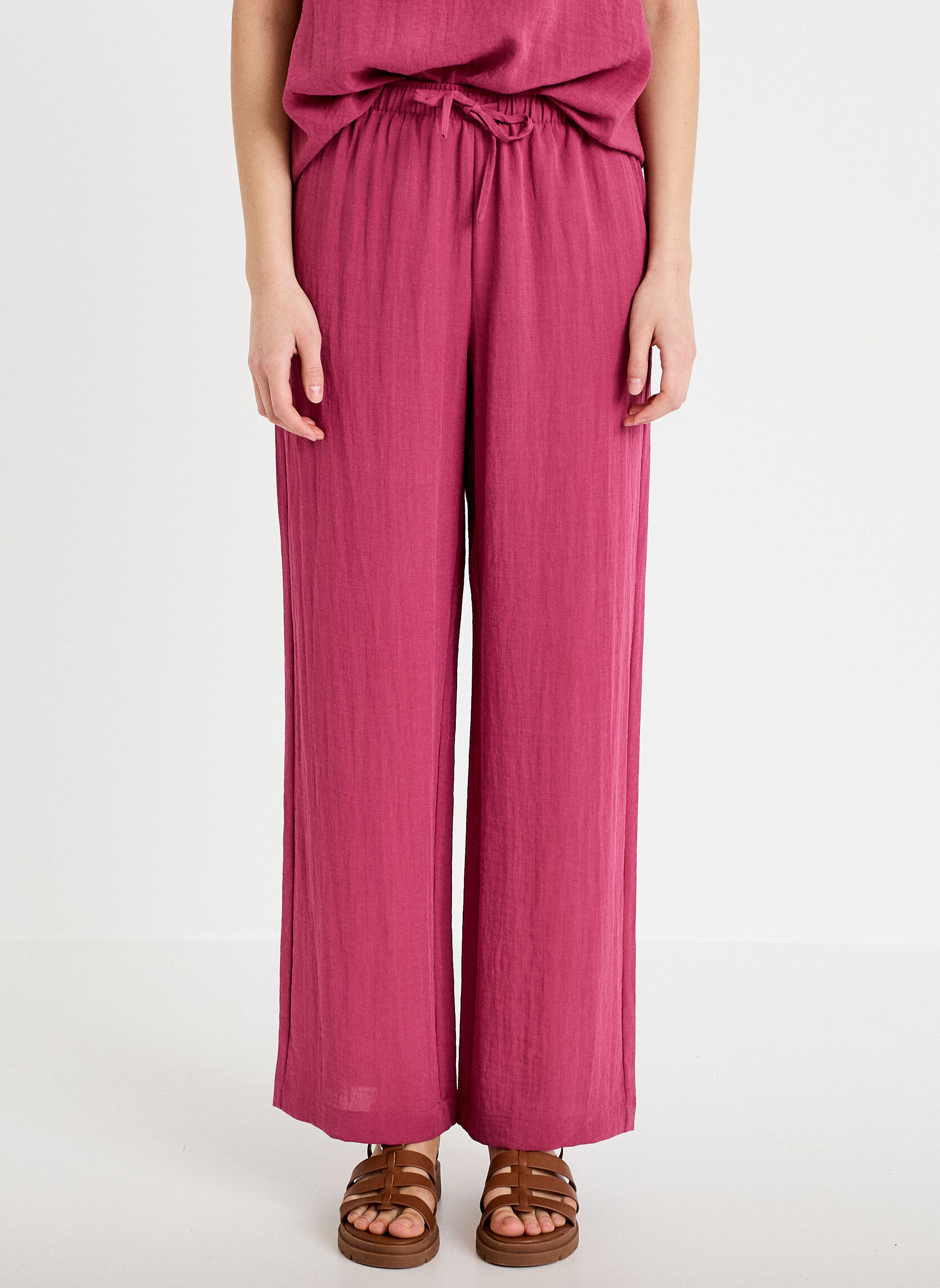 Cache Cache Pantalons droit PANLINWIN femme violet | Sarenza France