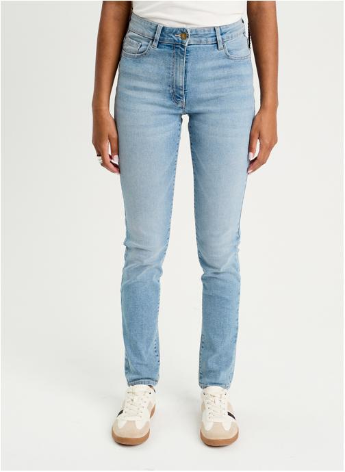 Cache Cache Jeans droit SHANGNO-BAS2 femme bleu