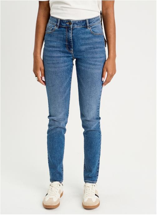Cache Cache Jeans droit SHANGNO-BAS2 femme bleu