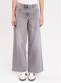 Jeans droit DELNO-WIDE femme noir