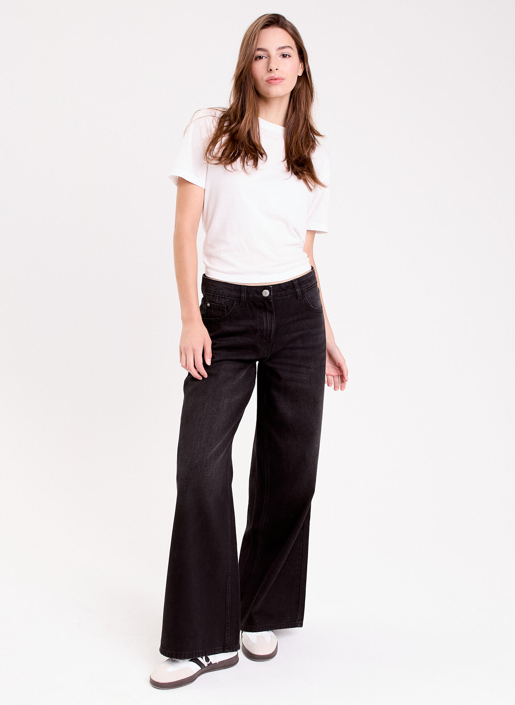 Jeans droit DELNO-WIDE femme noir Cache Cache Jeans droit DELNO-WIDE femme noir Noir