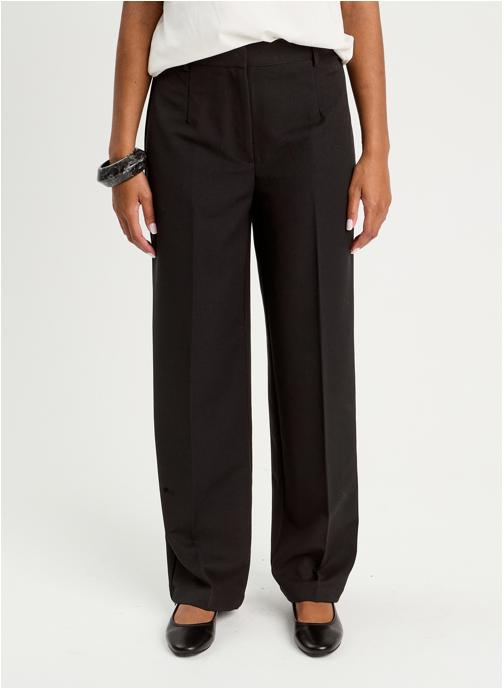 Cache Cache Pantalons droit CITYNEWESS femme noir