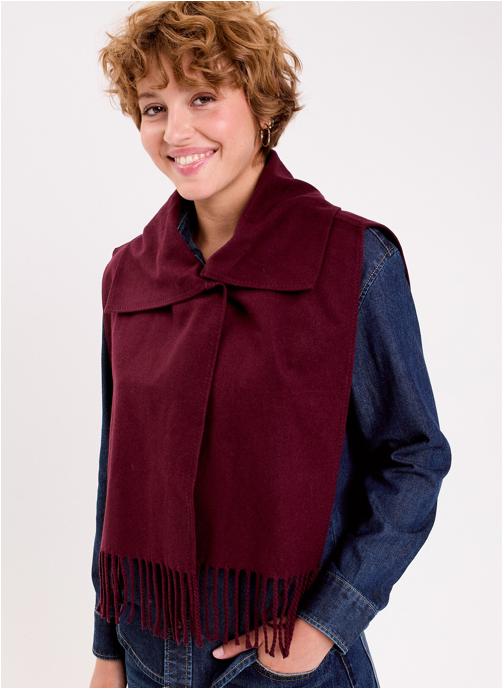 Cache Cache Echarpes CACHFRANGE femme rouge