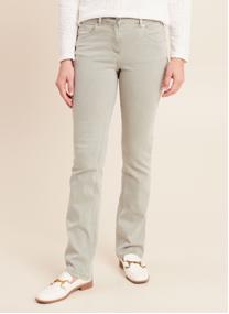 Jeans droit PESTRACELL femme vert