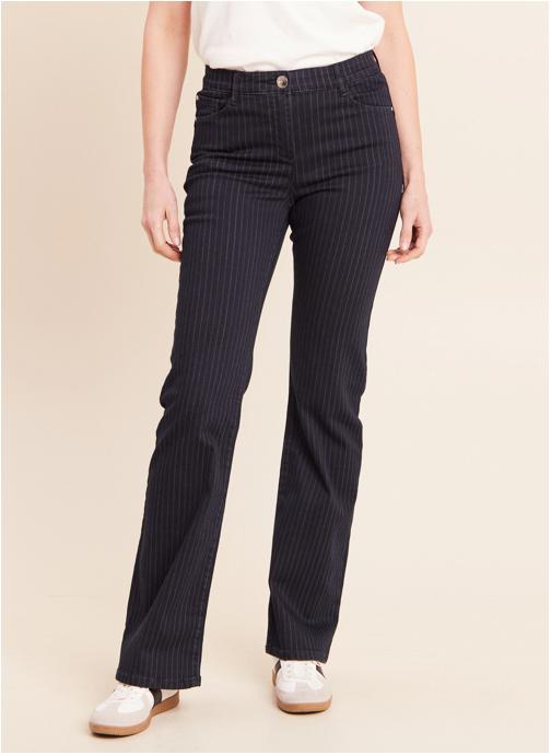 Bréal Jeans droit Jeans bootcut - PESIZECUPRIN femme bleu