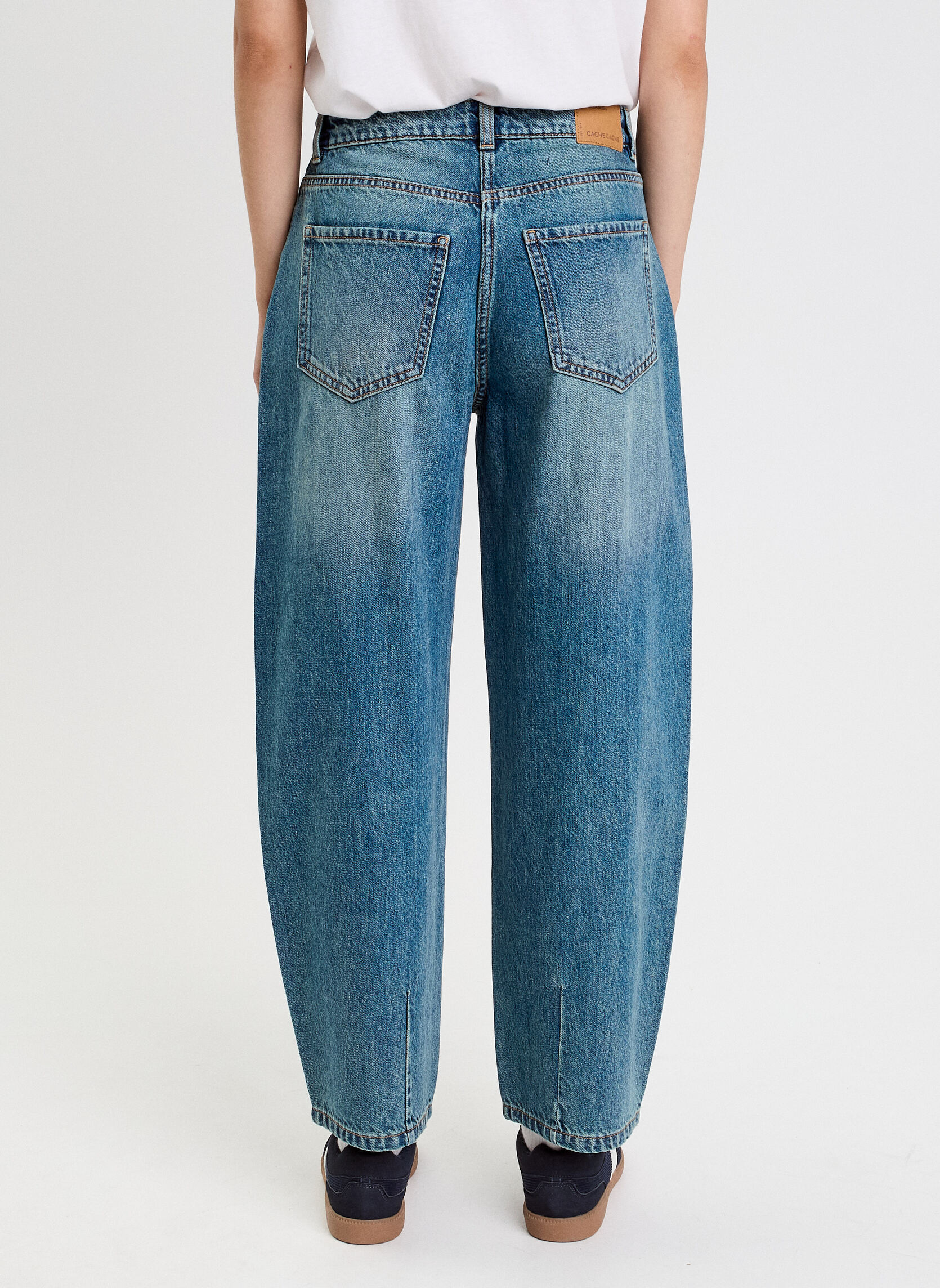 Jeans droit ARCHY femme bleu Cache Cache Jeans droit ARCHY femme bleu Bleu délavé
