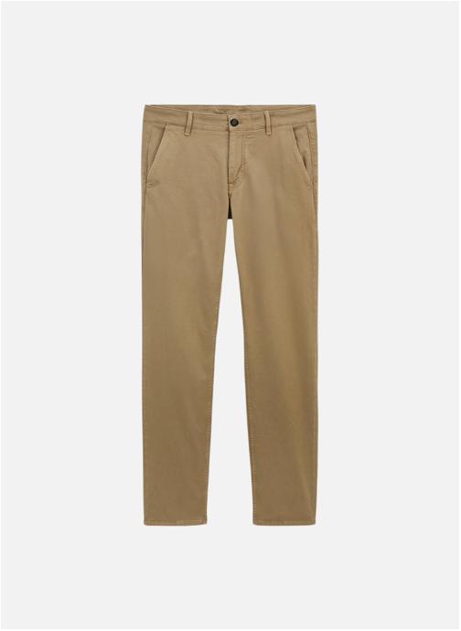 Serge Blanco Pantalons droits 702 homme beige