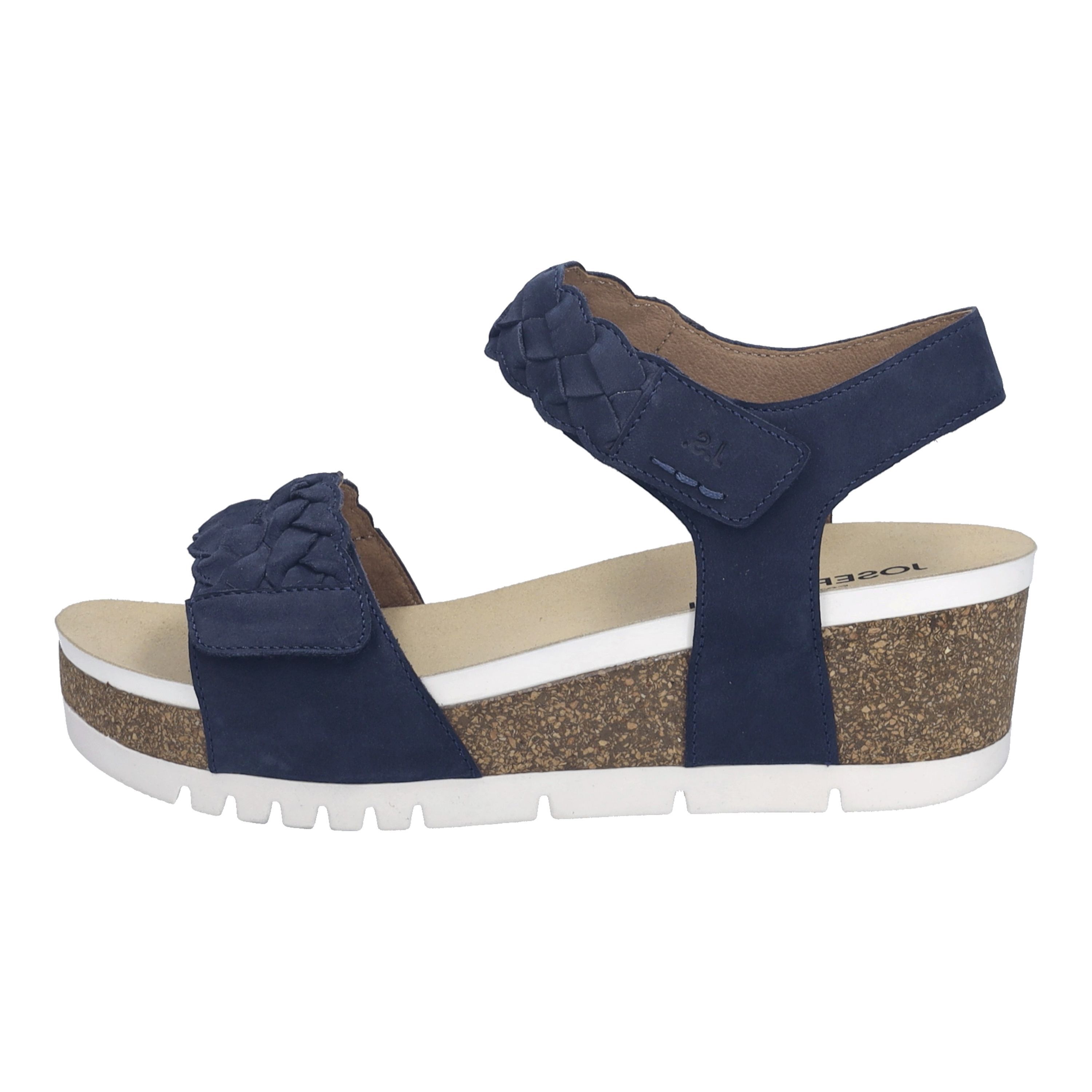 Sandales Sandale femme bleu Josef Seibel Sandales Sandale femme bleu Bleu