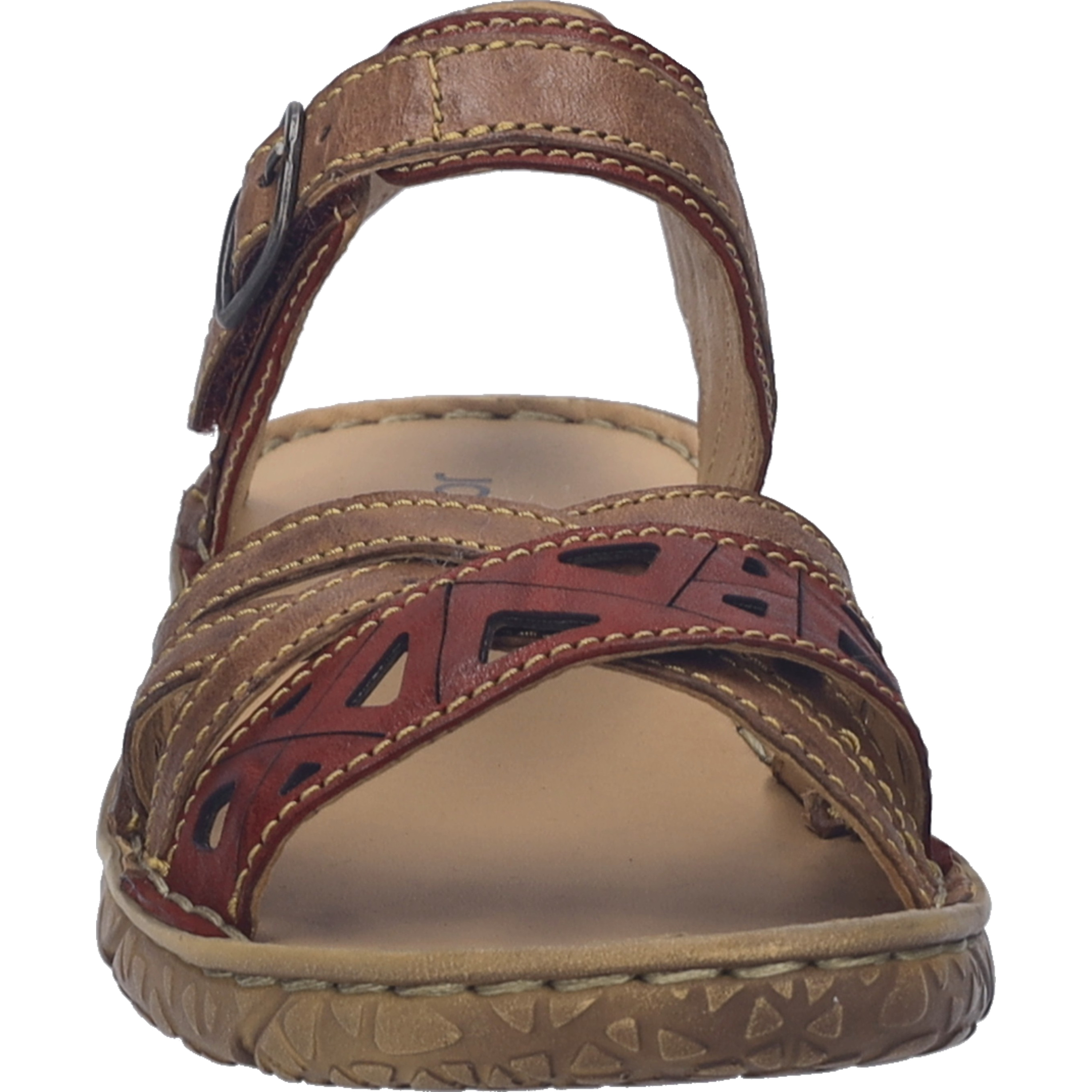 Sandales Sandale femme rouge Josef Seibel Sandales Sandale femme rouge Rouge