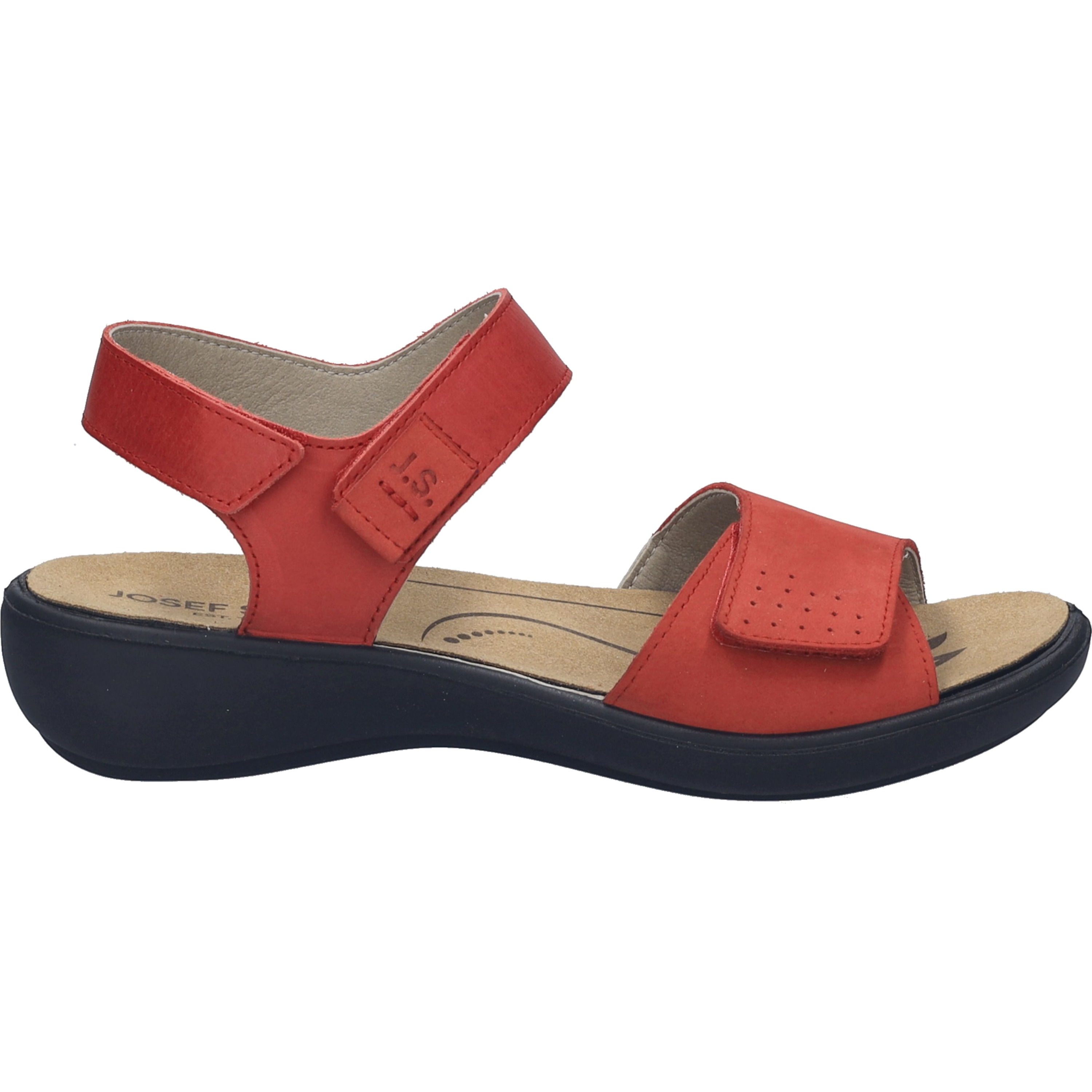 Sandales Sandale femme rouge Josef Seibel Sandales Sandale femme rouge Rouge