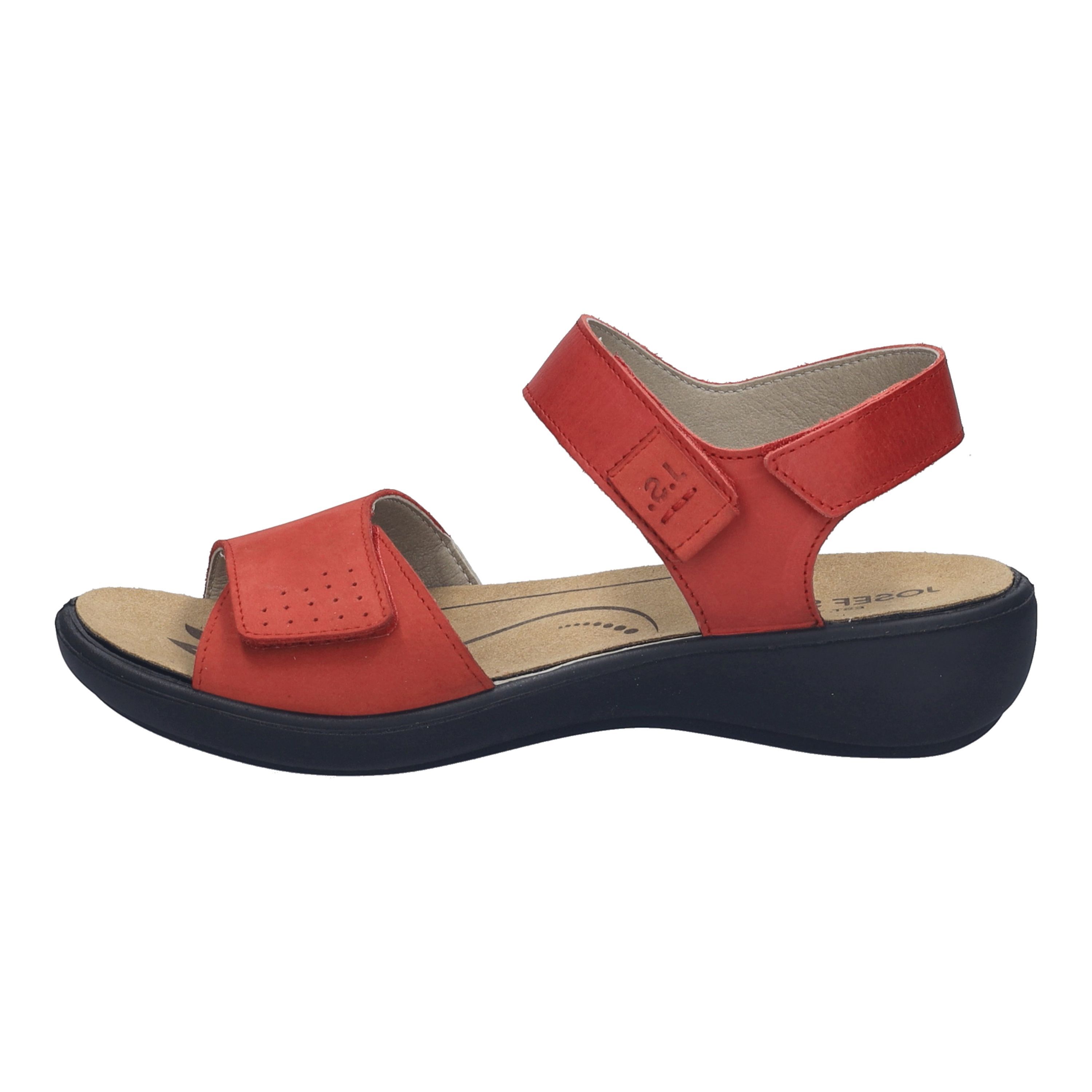 Sandales Sandale femme rouge Josef Seibel Sandales Sandale femme rouge Rouge