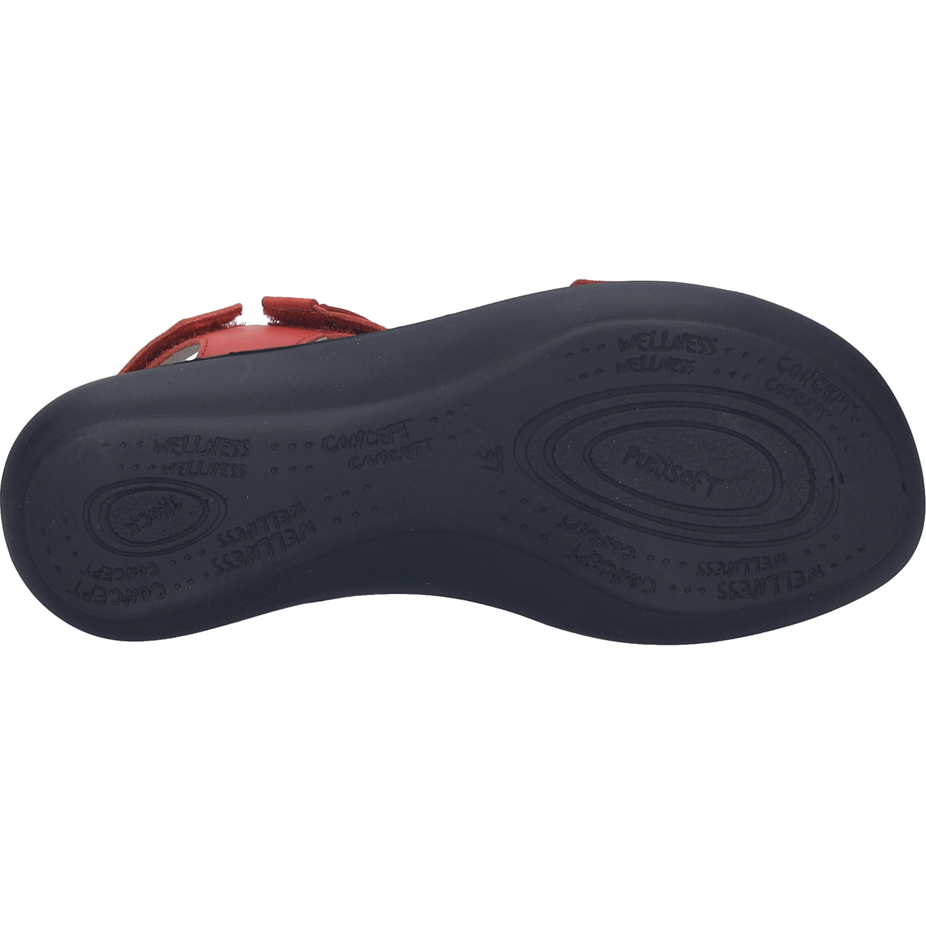 Sandales Sandale femme rouge Josef Seibel Sandales Sandale femme rouge Rouge