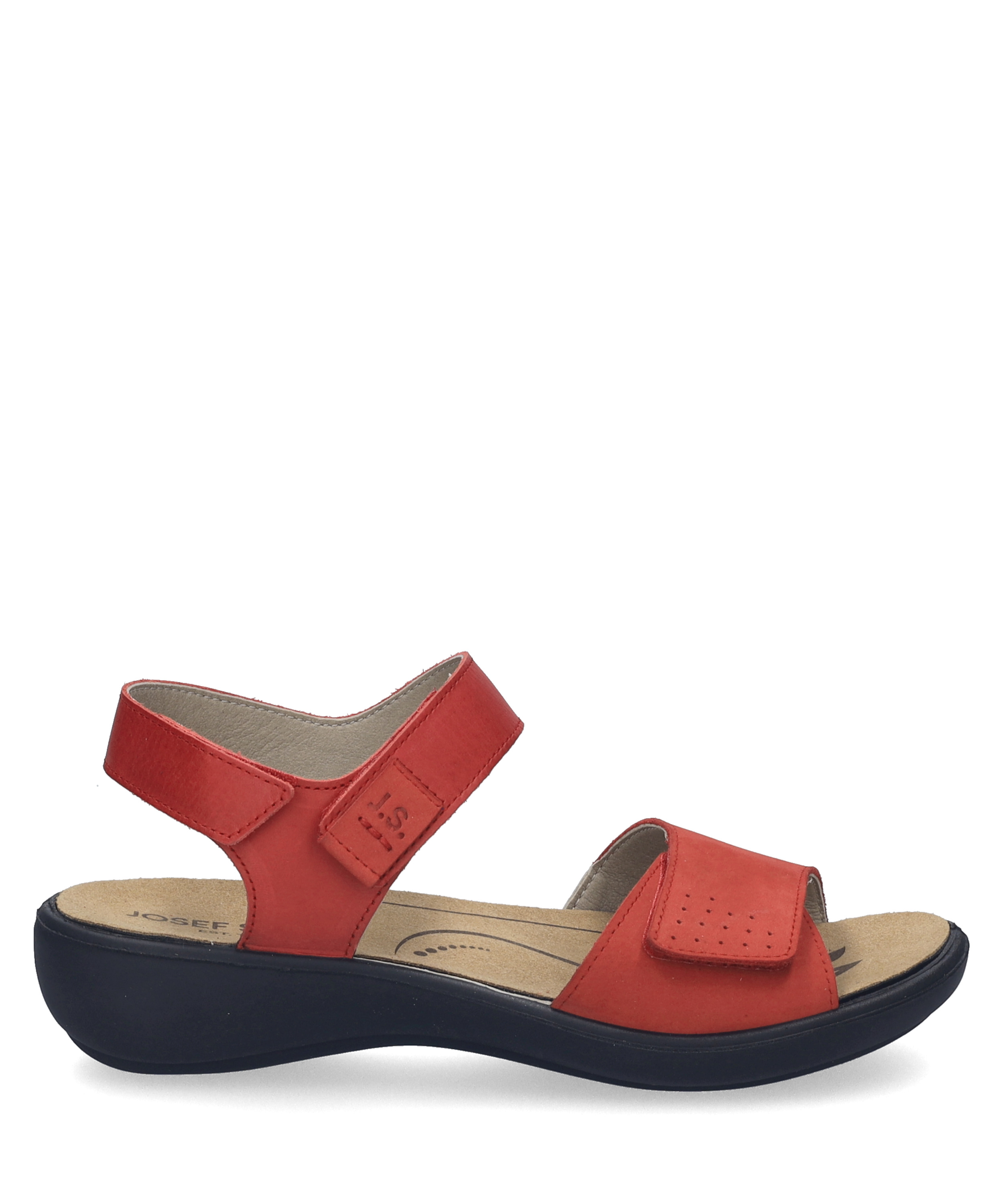 Sandales Sandale femme rouge Josef Seibel Sandales Sandale femme rouge Rouge
