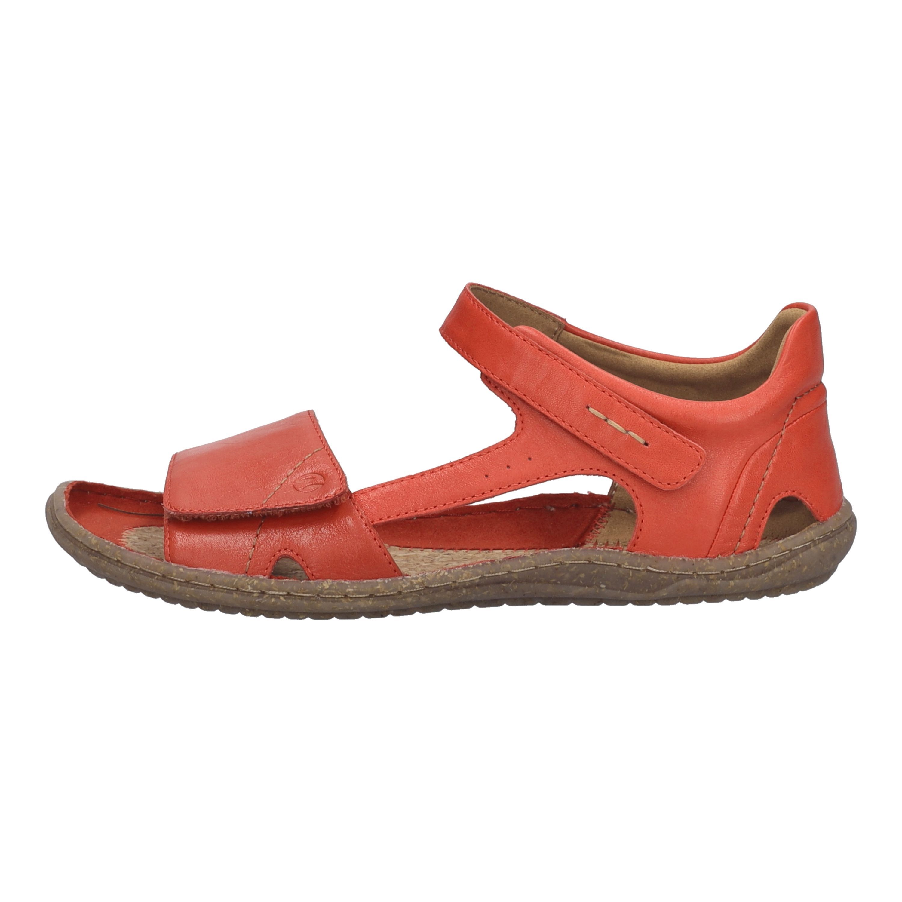 Sandales Sandale femme rouge Josef Seibel Sandales Sandale femme rouge Rouge