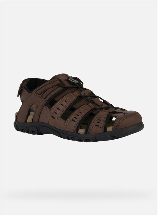 Geox Sandales et mules UOMO SANDAL STRADA homme marron
