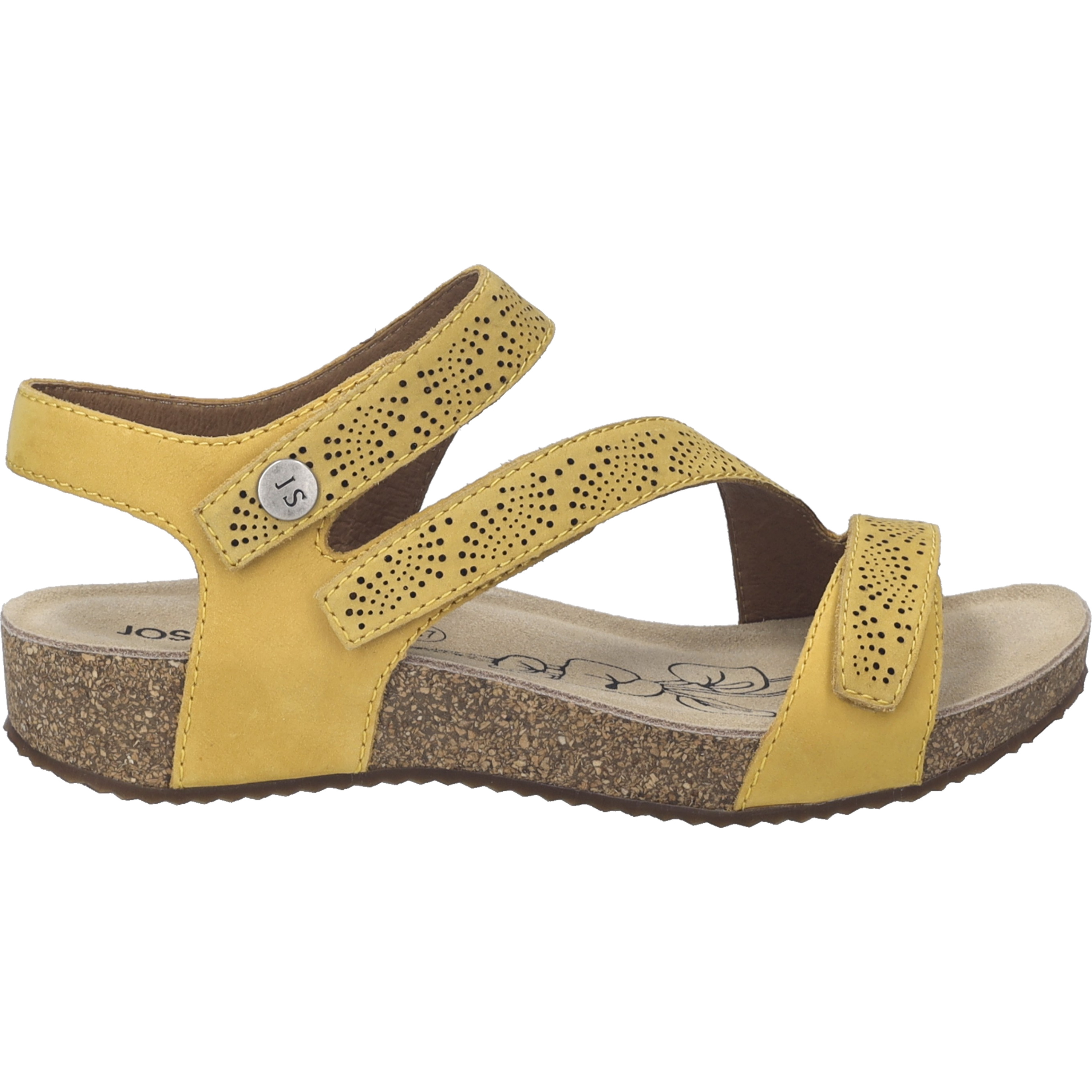 Sandales Sandale femme jaune Josef Seibel Sandales Sandale femme jaune Jaune