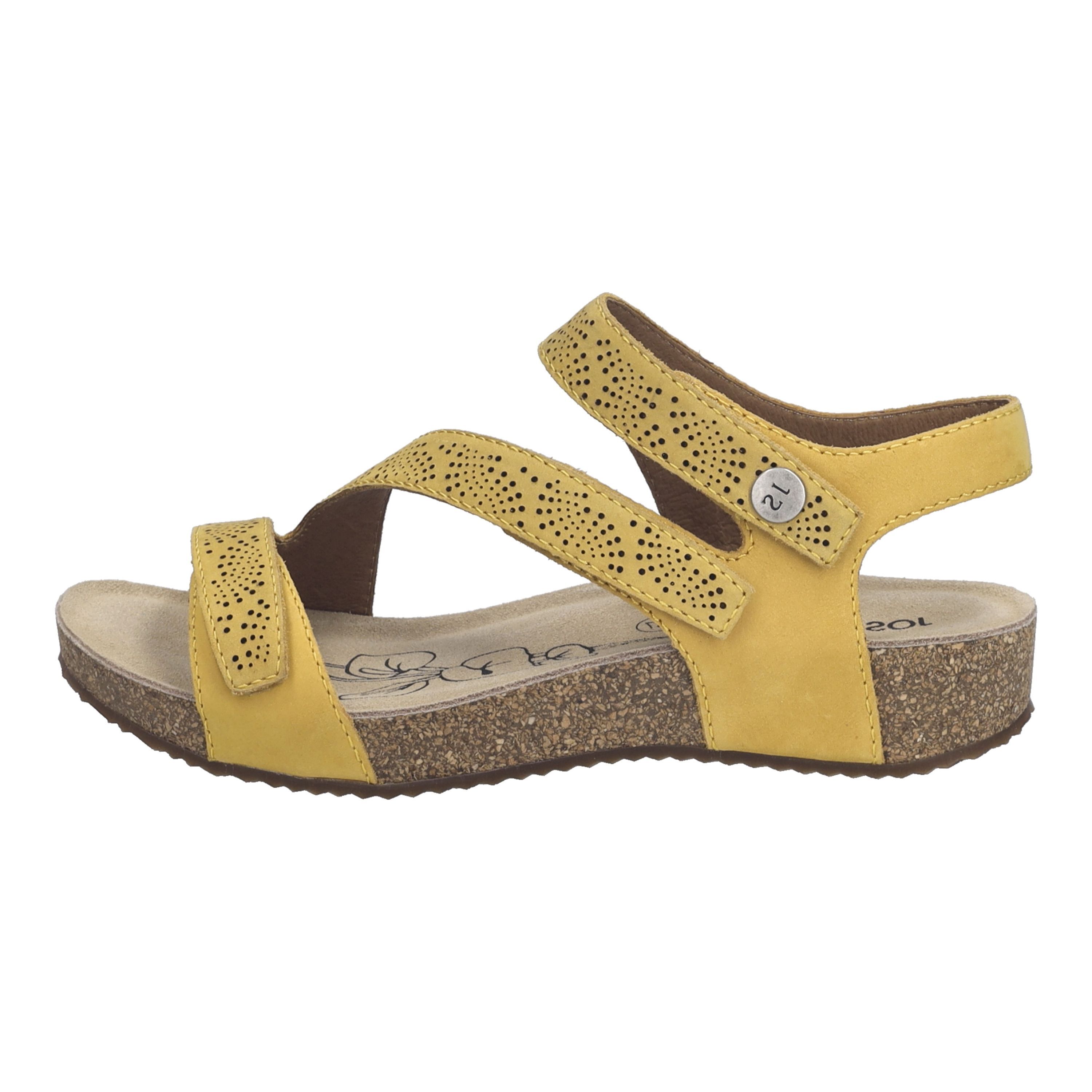 Sandales Sandale femme jaune Josef Seibel Sandales Sandale femme jaune Jaune