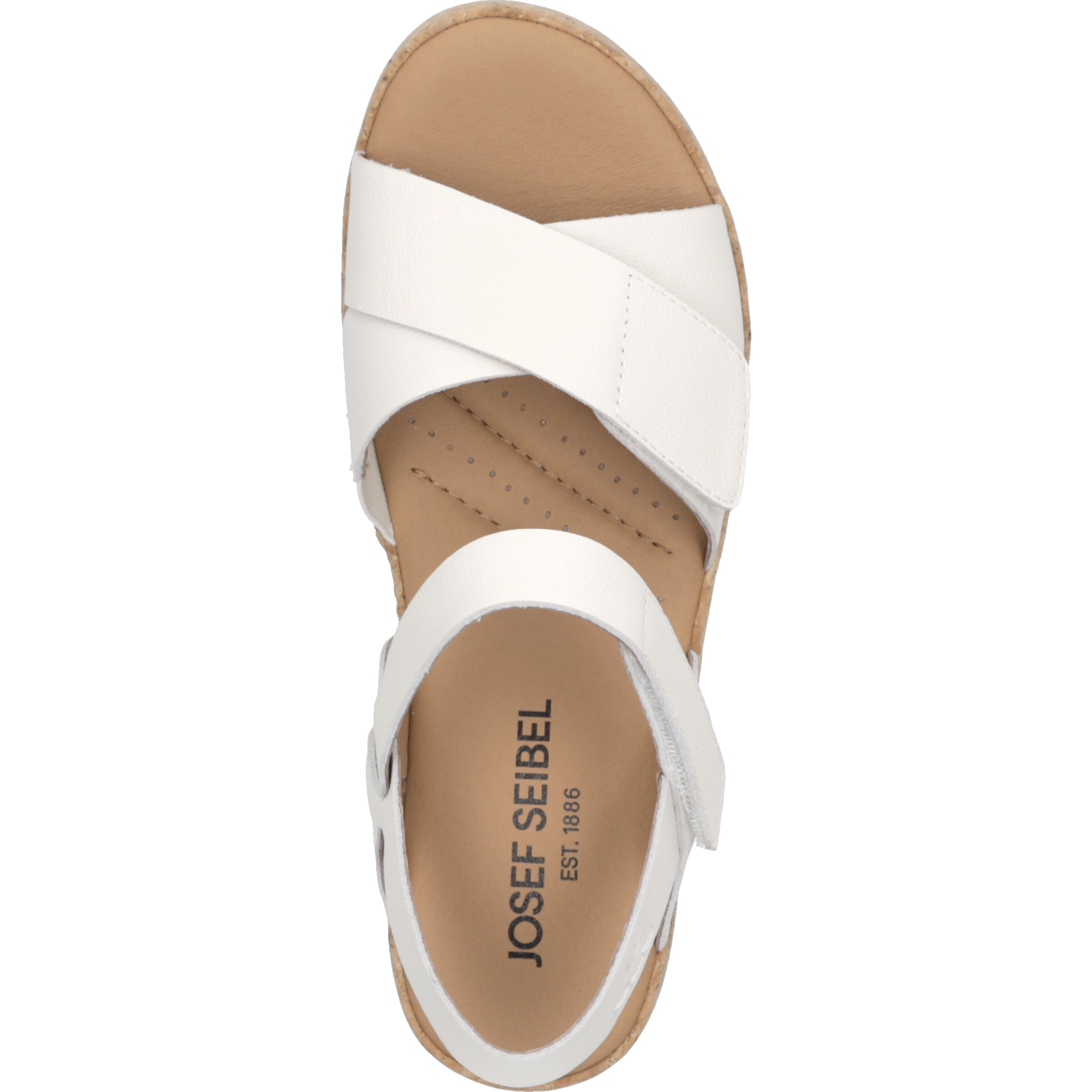 Sandales Sandale femme blanc Josef Seibel Sandales Sandale femme blanc Blanc