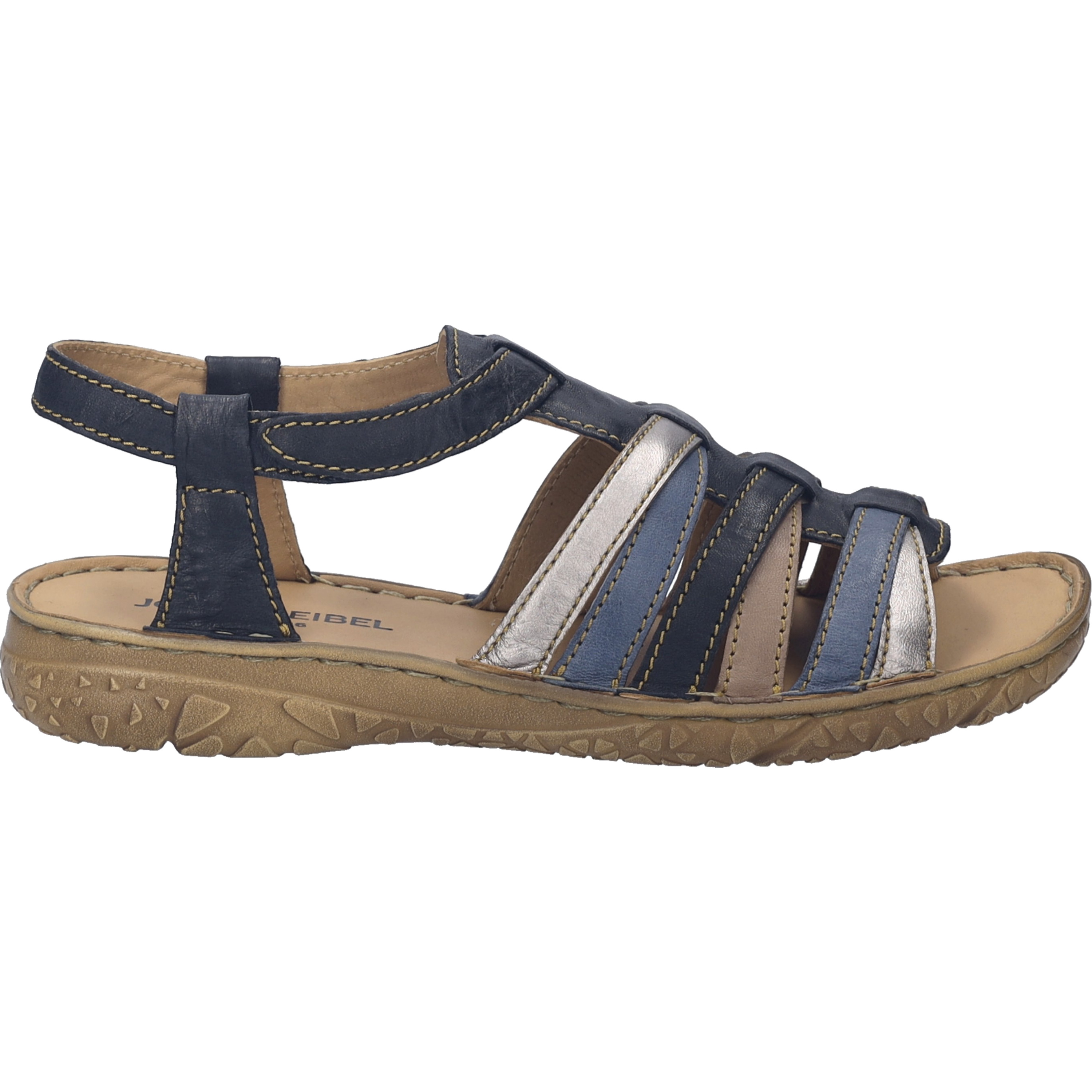 Sandales Sandale femme bleu Josef Seibel Sandales Sandale femme bleu Indigo