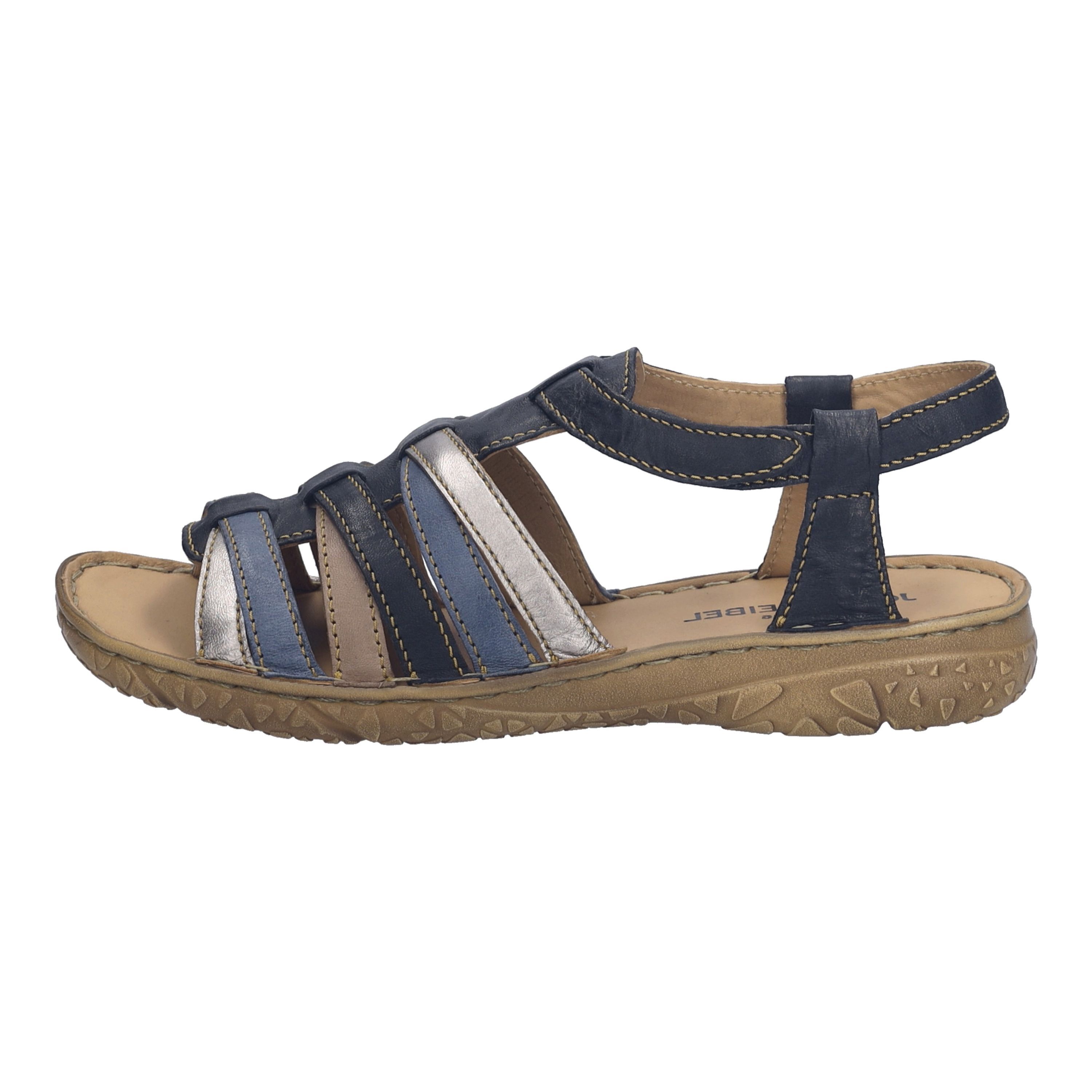 Sandales Sandale femme bleu Josef Seibel Sandales Sandale femme bleu Indigo