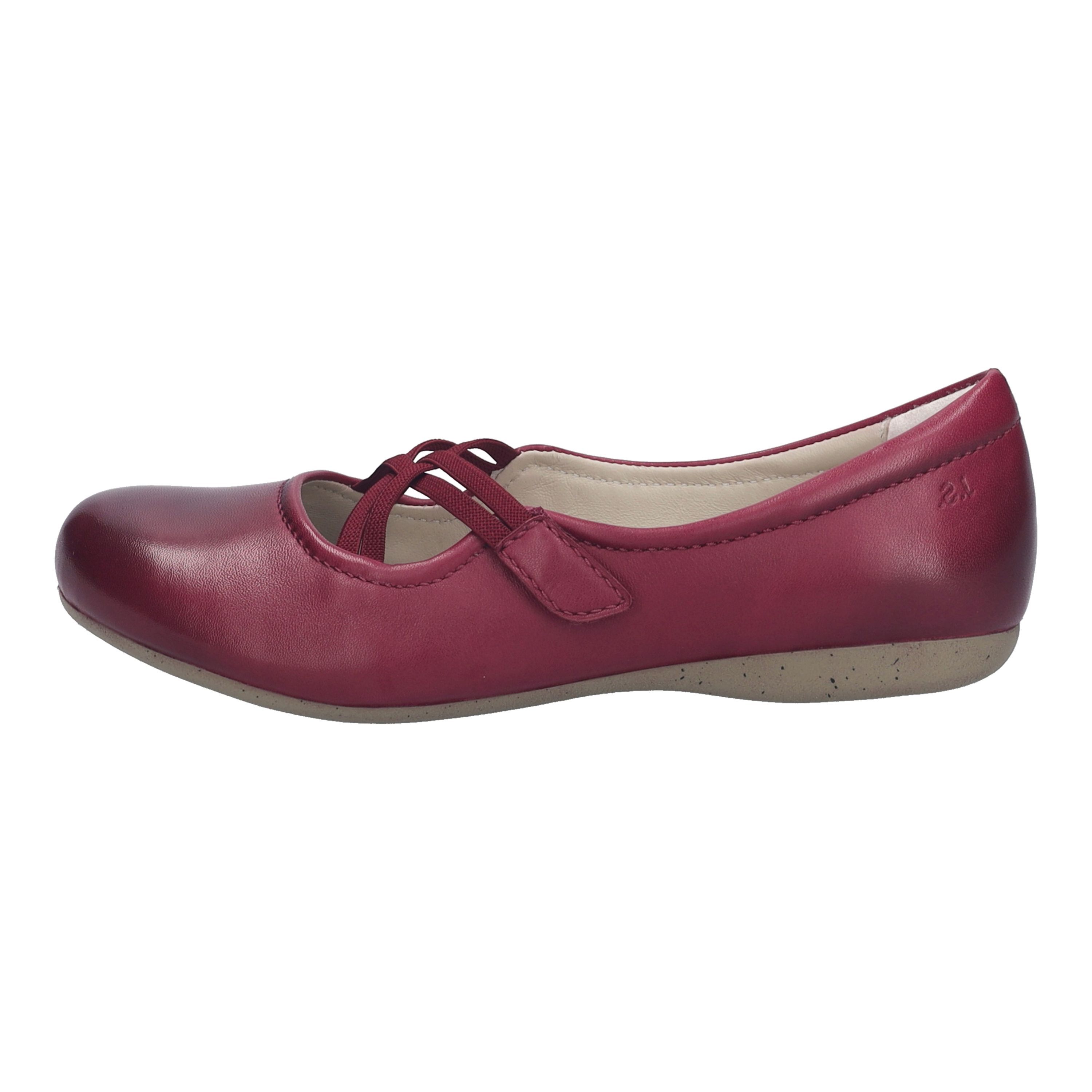 Ballerines classiques Ballerine femme rouge Josef Seibel Ballerines classiques Ballerine femme rouge Rouge