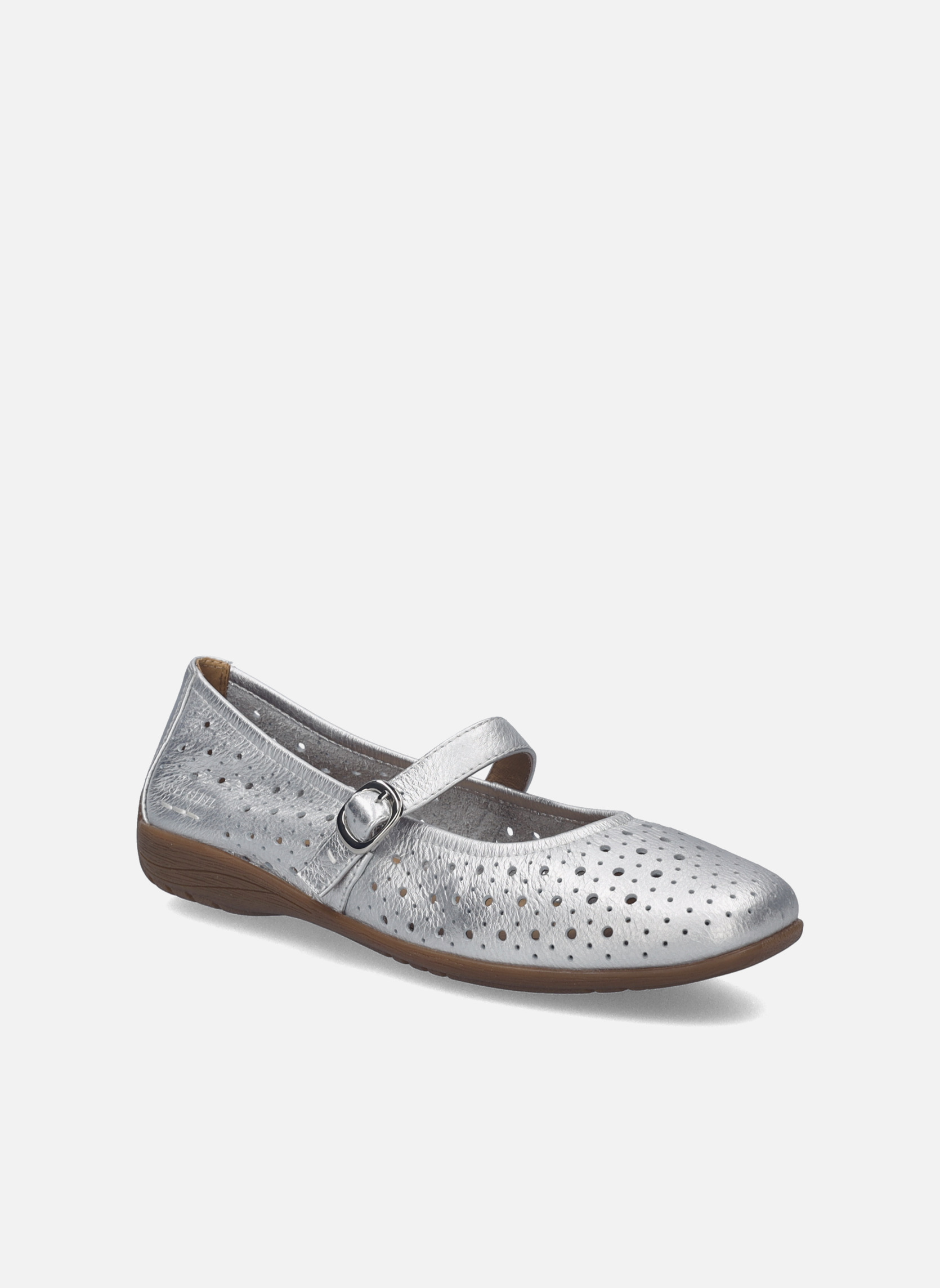 Ballerines classiques Ballerine femme argent Josef Seibel Ballerines classiques Ballerine femme argent Argent