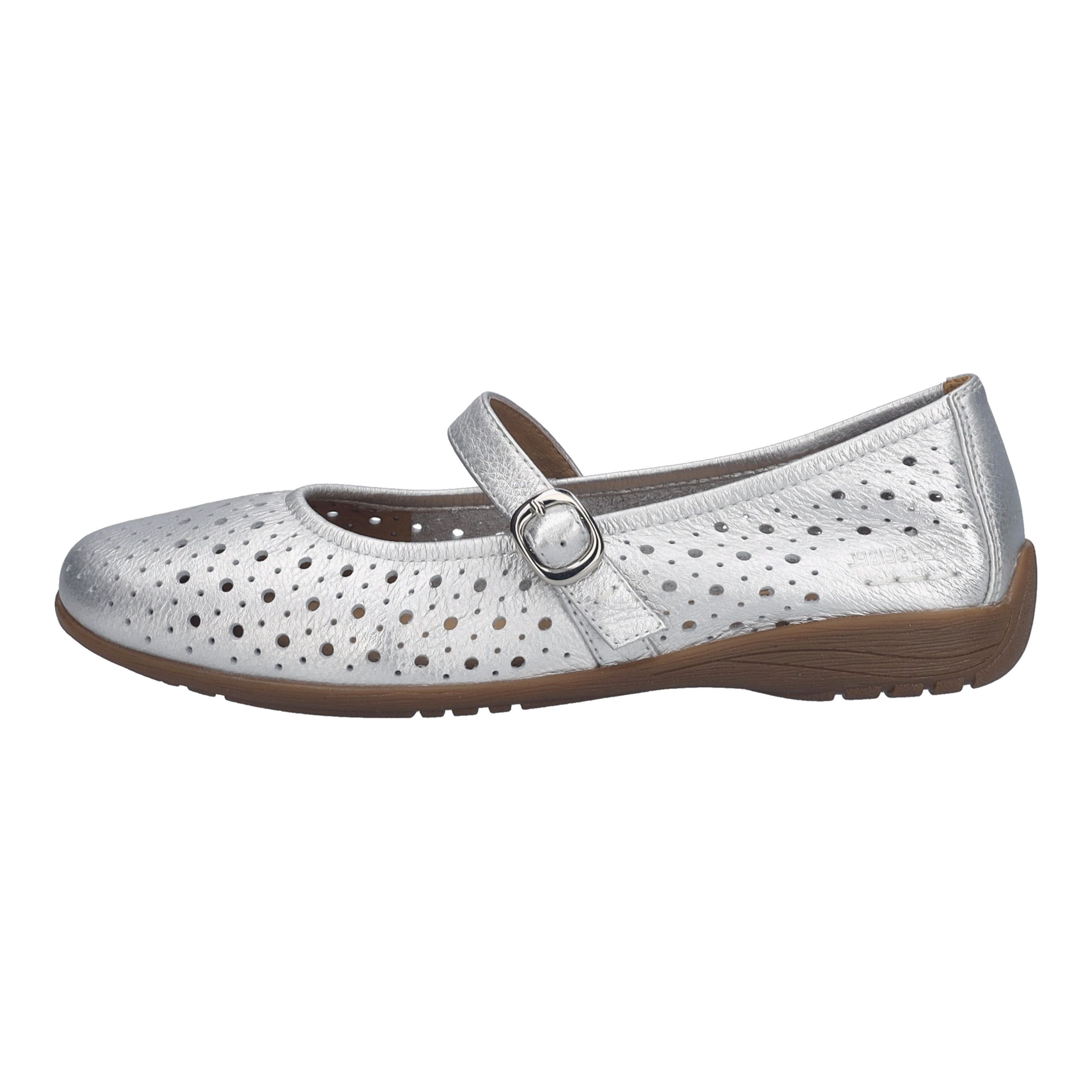 Ballerines classiques Ballerine femme argent Josef Seibel Ballerines classiques Ballerine femme argent Argent