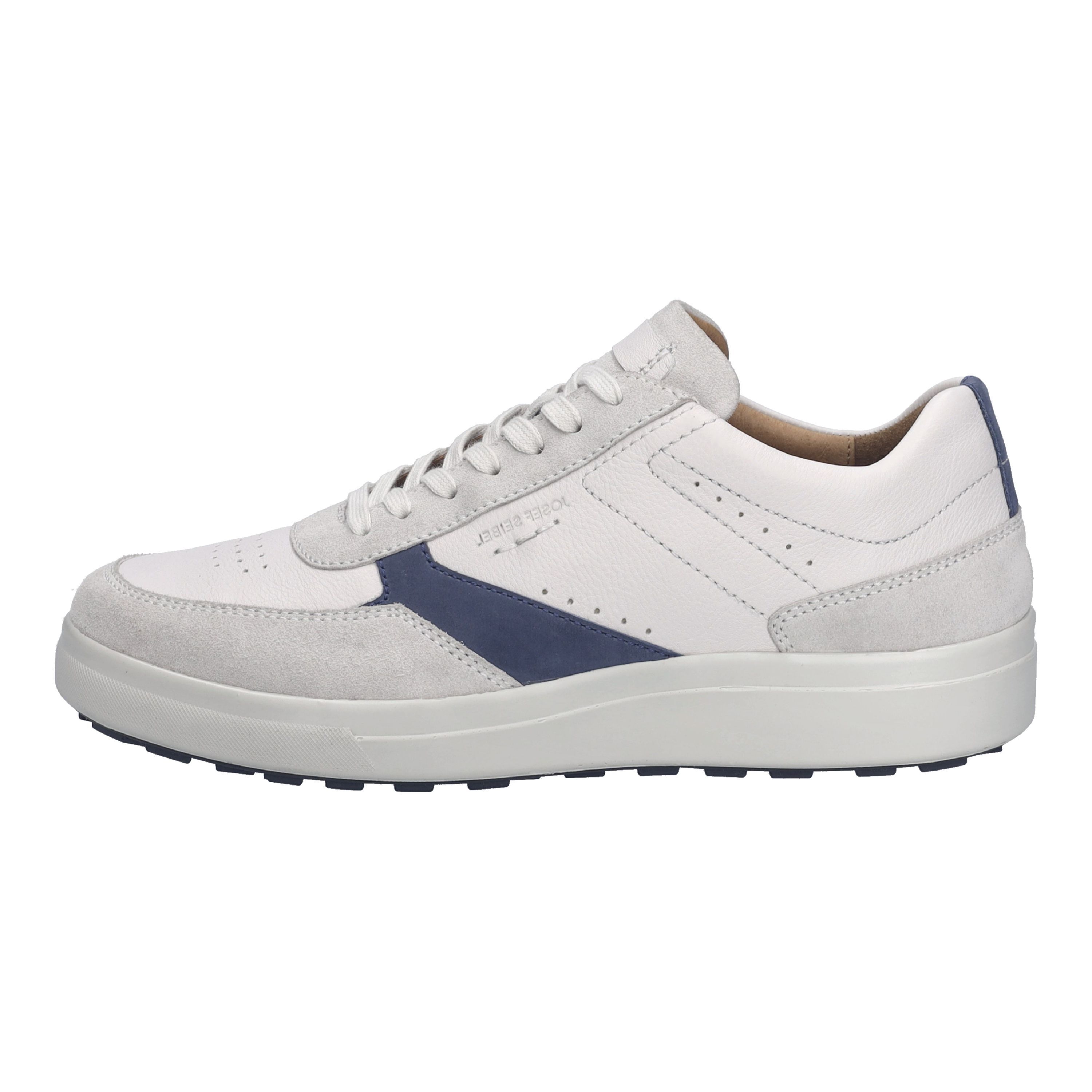 Baskets basses Sneaker homme blanc Josef Seibel Baskets basses Sneaker homme blanc Blanc