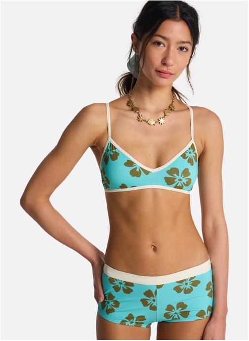 Billabong Hauts de maillot balconnet Last Summer V Bralette femme bleu