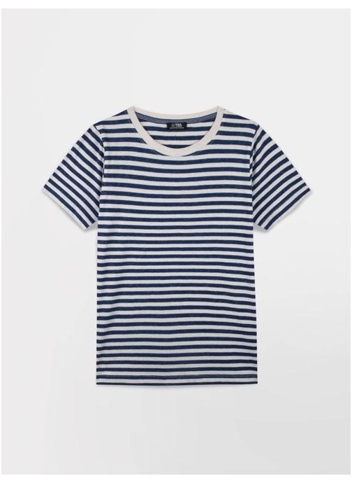 TBS Tee-shirts Polo Manches courtes ADIALTEE ENCRE femme bleu