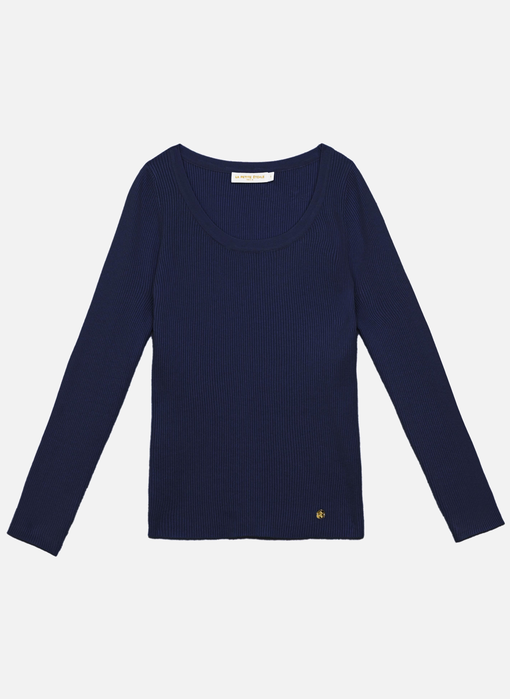 Pulls Pull - MANAT - 11-ecru femme bleu La Petite Etoile Pulls Pull - MANAT - 11-ecru femme bleu Bleu marine
