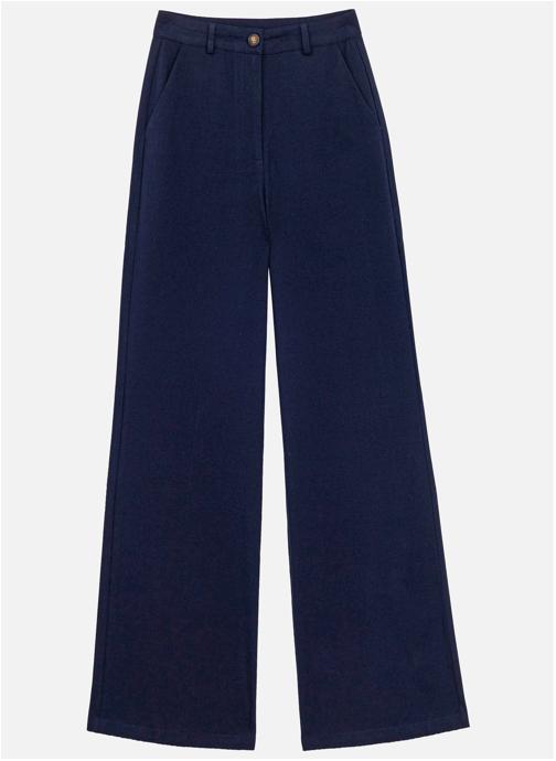La Petite Etoile Pantalons droit Pantalon - PROSS - 25-marine femme bleu