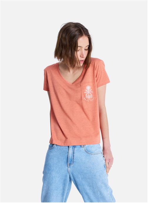 Roxy Tee-shirts Laguna Green femme rose