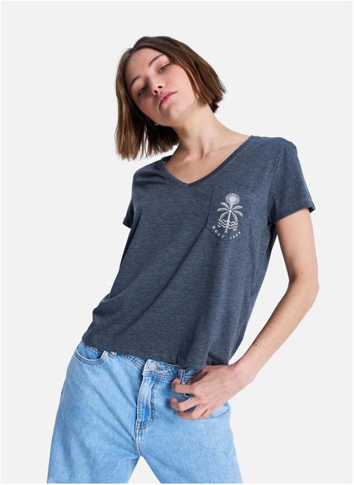 Roxy Tee-shirts Laguna Green femme gris