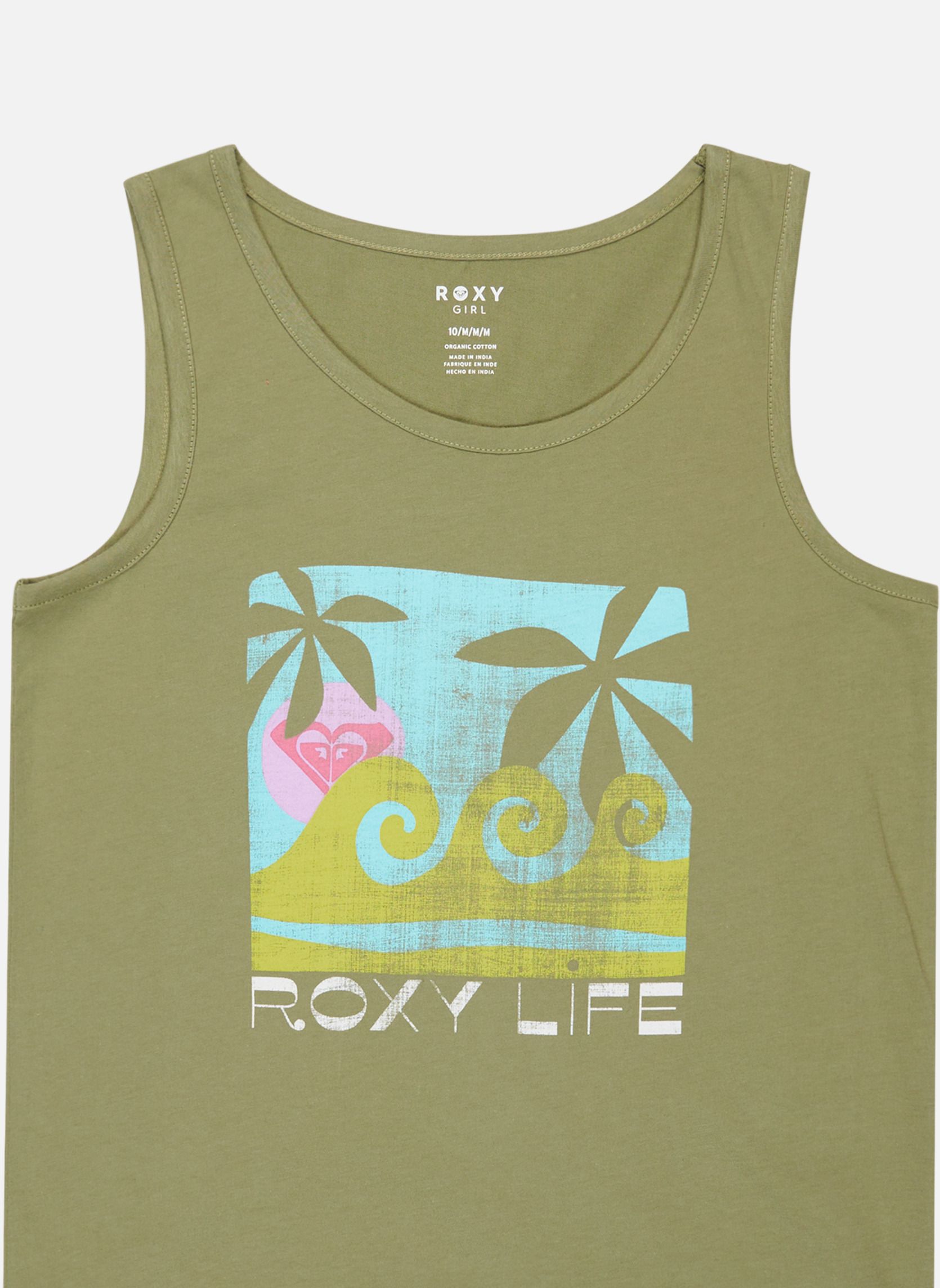 Débardeurs Miaregular Vintage fille vert Roxy Débardeurs Miaregular Vintage fille vert Vert