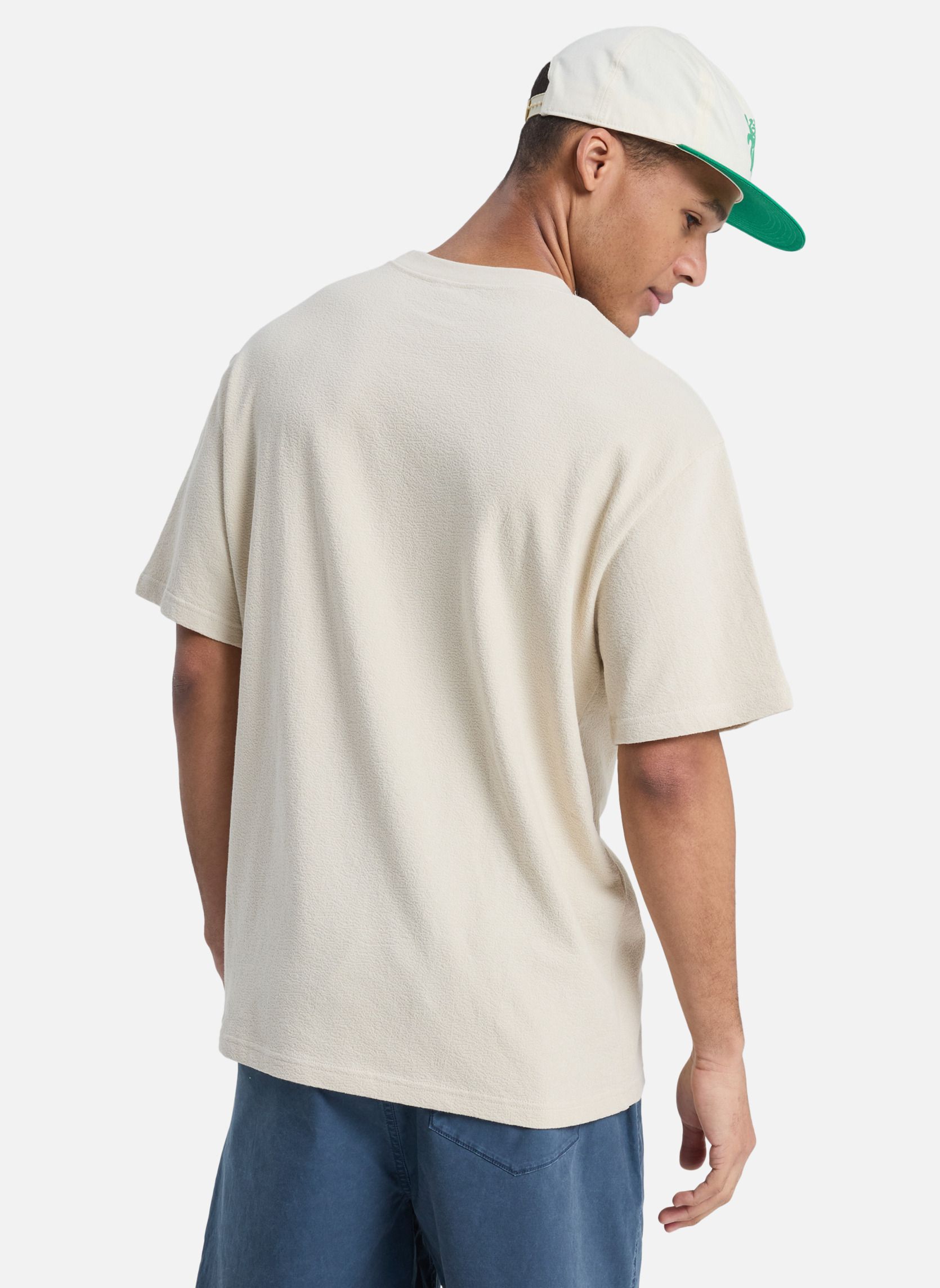 Tee-shirts Bayi homme beige Quiksilver Tee-shirts Bayi homme beige Crème