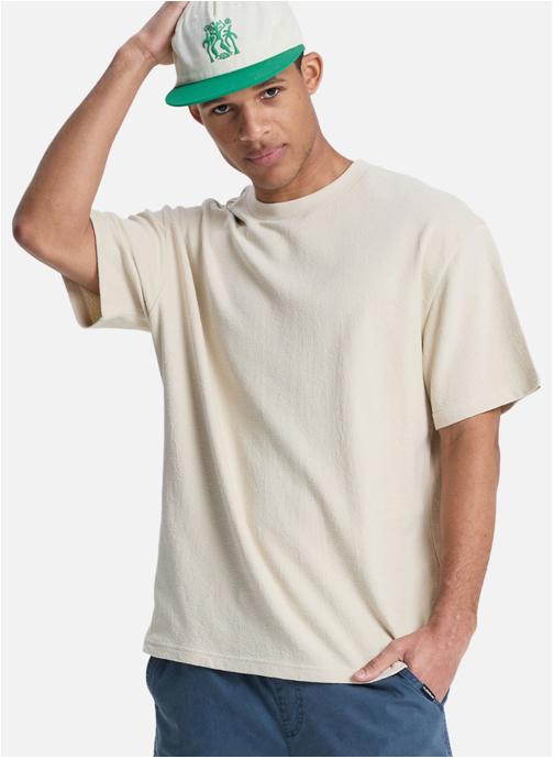 Quiksilver Tee-shirts Bayi homme beige